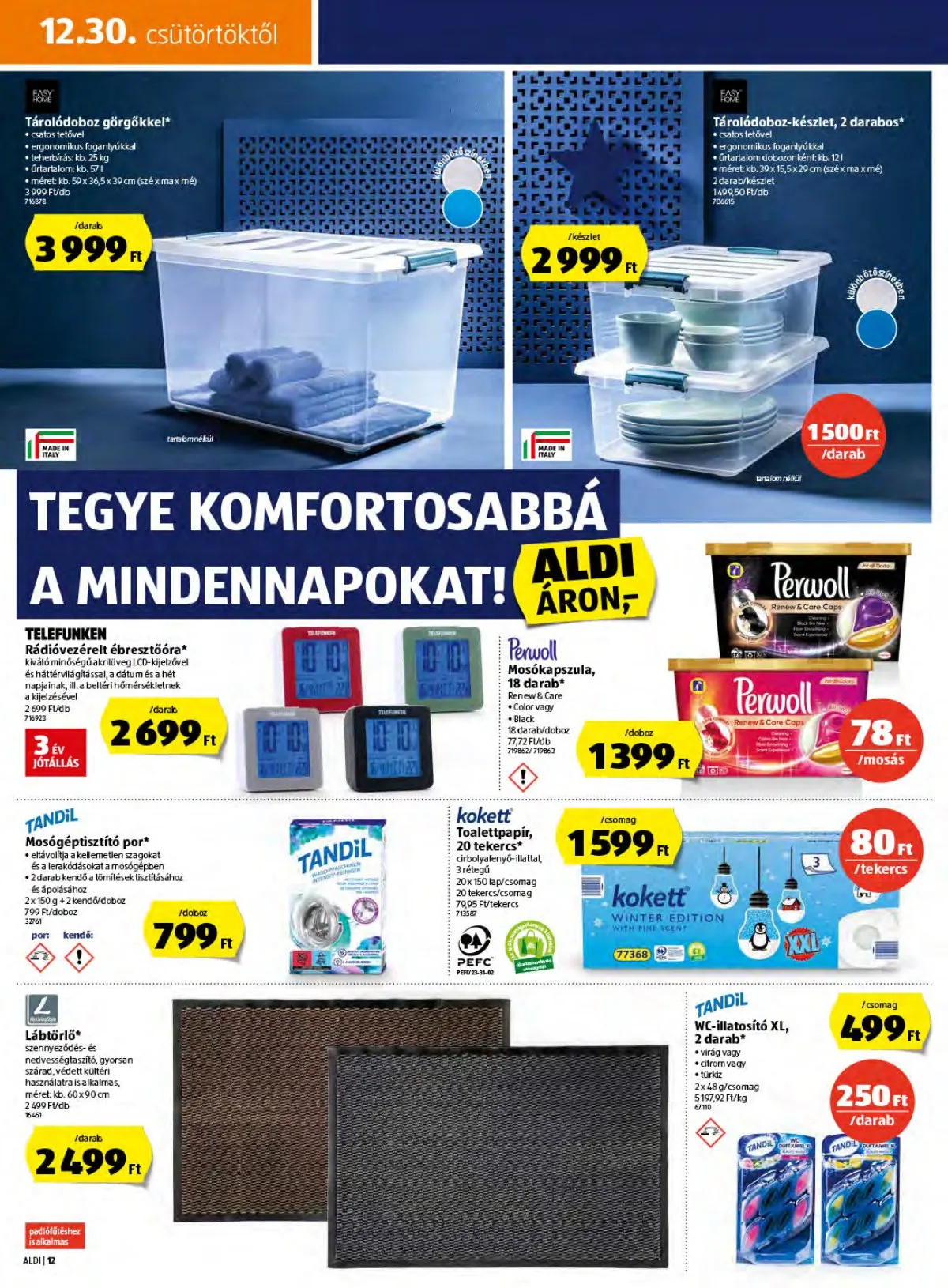 Aldi akciós újság 12.30–01.05 – 12. oldal