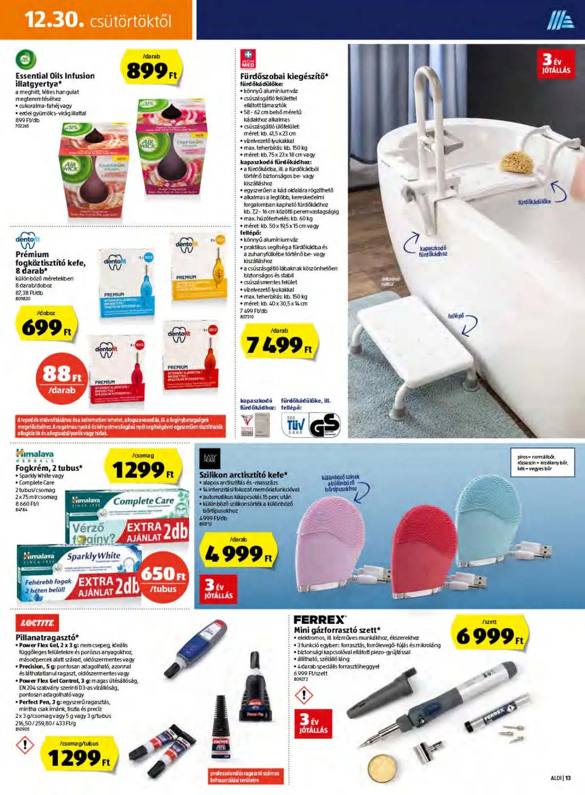 Aldi akciós újság 12.30–01.05 – 13. oldal