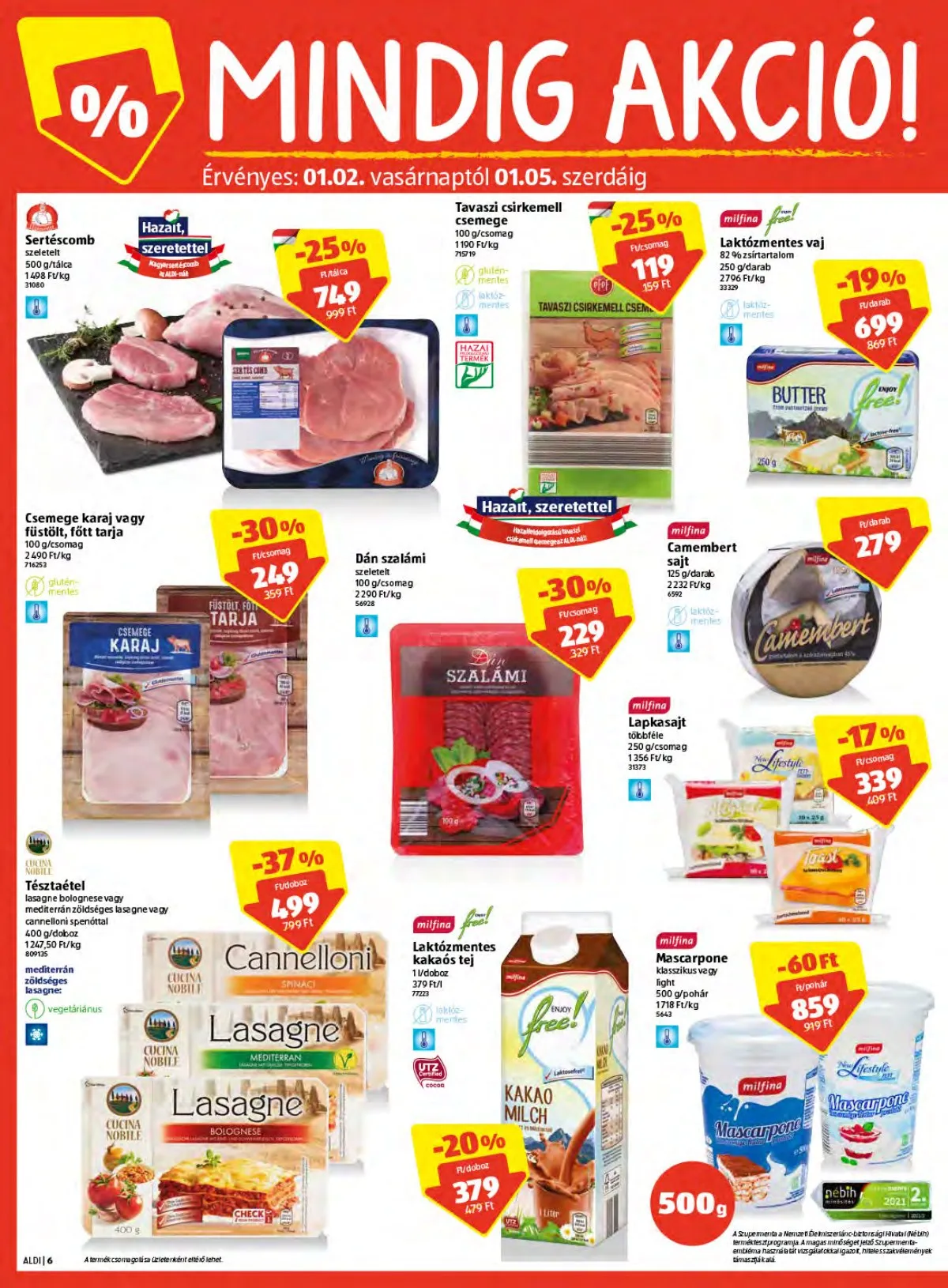 Aldi akciós újság 12.30–01.05 – 6. oldal