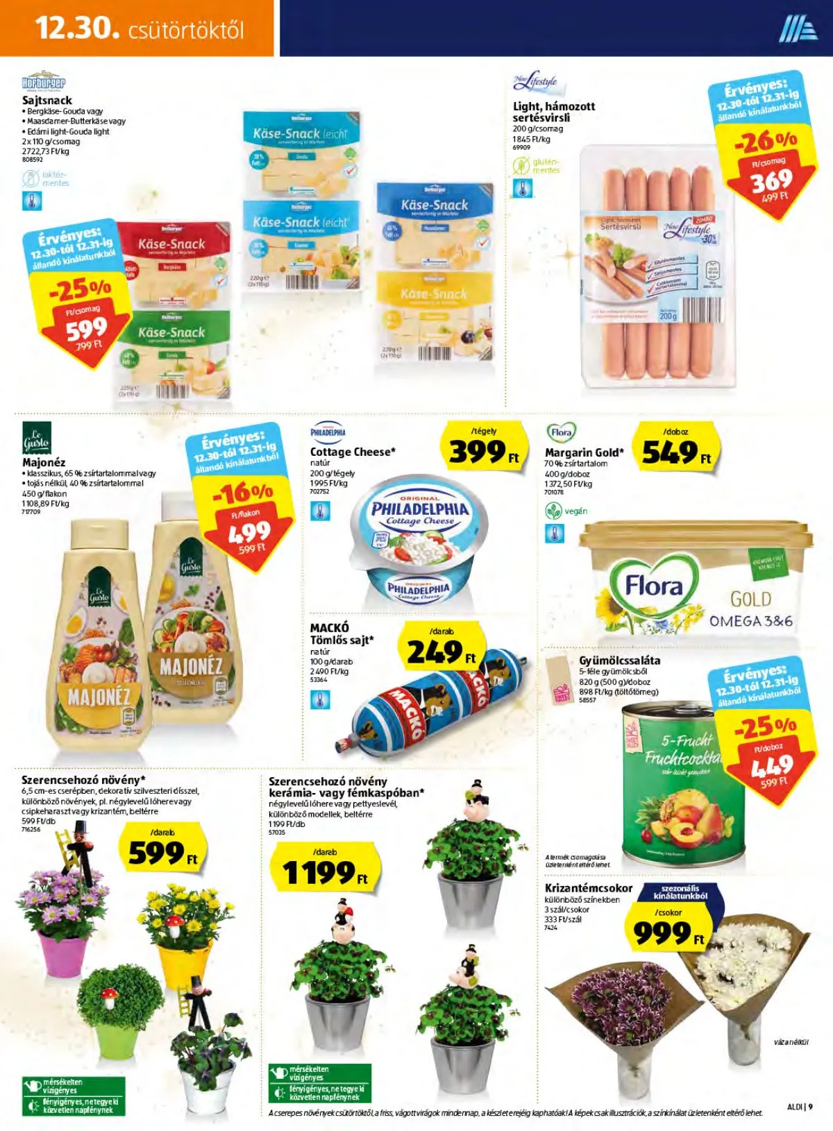 Aldi akciós újság 12.30–01.05 – 9. oldal