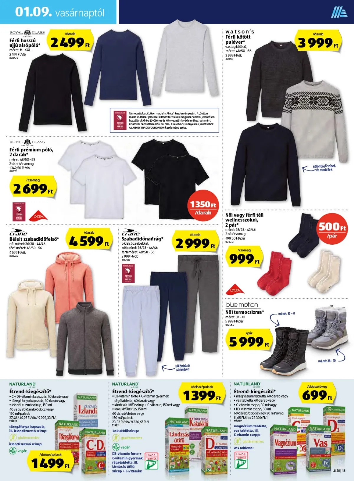 Aldi akciós újság 01.06–01.06 – 15. oldal