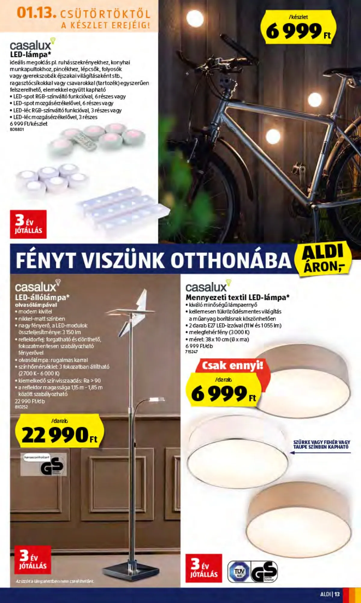 Aldi akciós újság 01.13–01.13 – 13. oldal