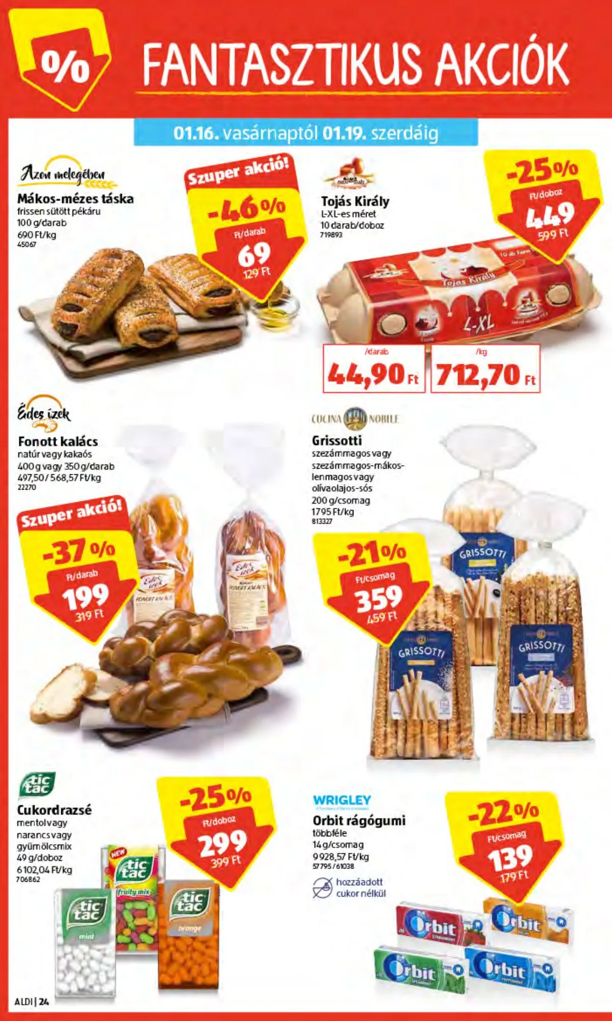 Aldi akciós újság 01.13–01.13 – 24. oldal