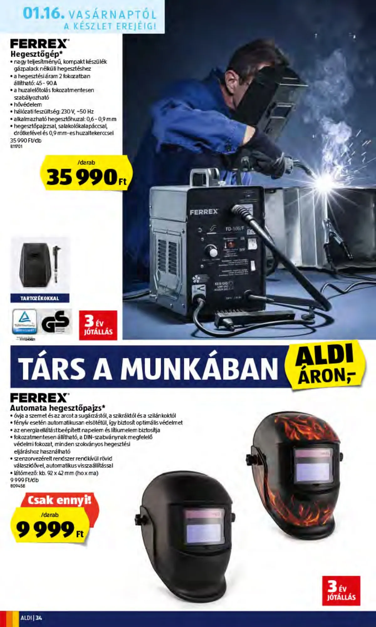 Aldi akciós újság 01.13–01.13 – 34. oldal