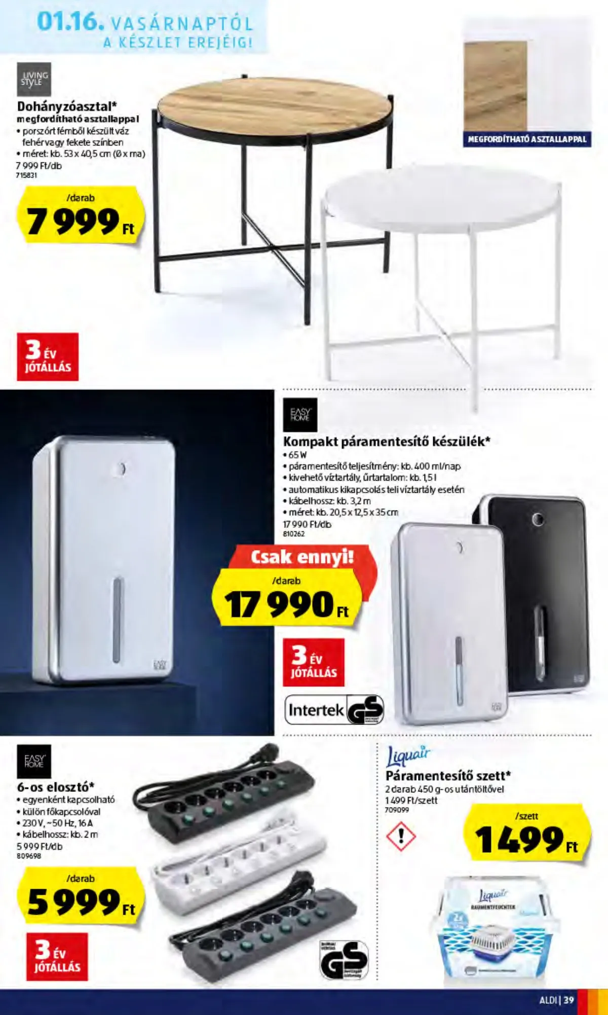 Aldi akciós újság 01.13–01.13 – 39. oldal