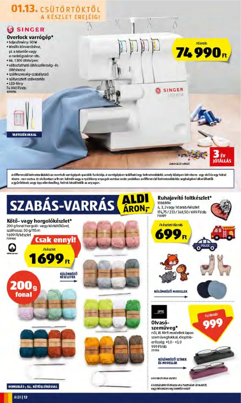 Aldi akciós újság 01.13–01.19 – 12. oldal