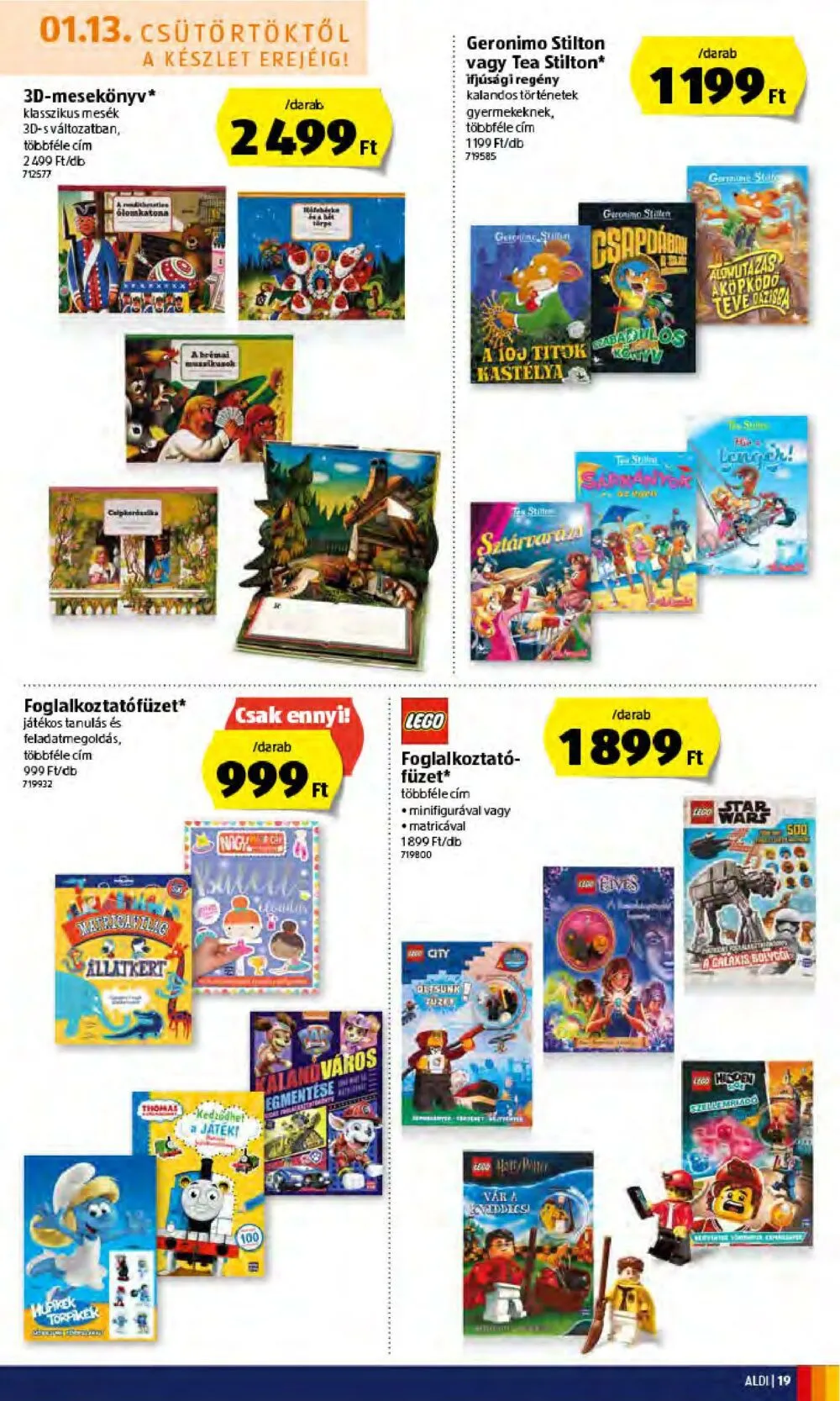Aldi akciós újság 01.13–01.19 – 19. oldal