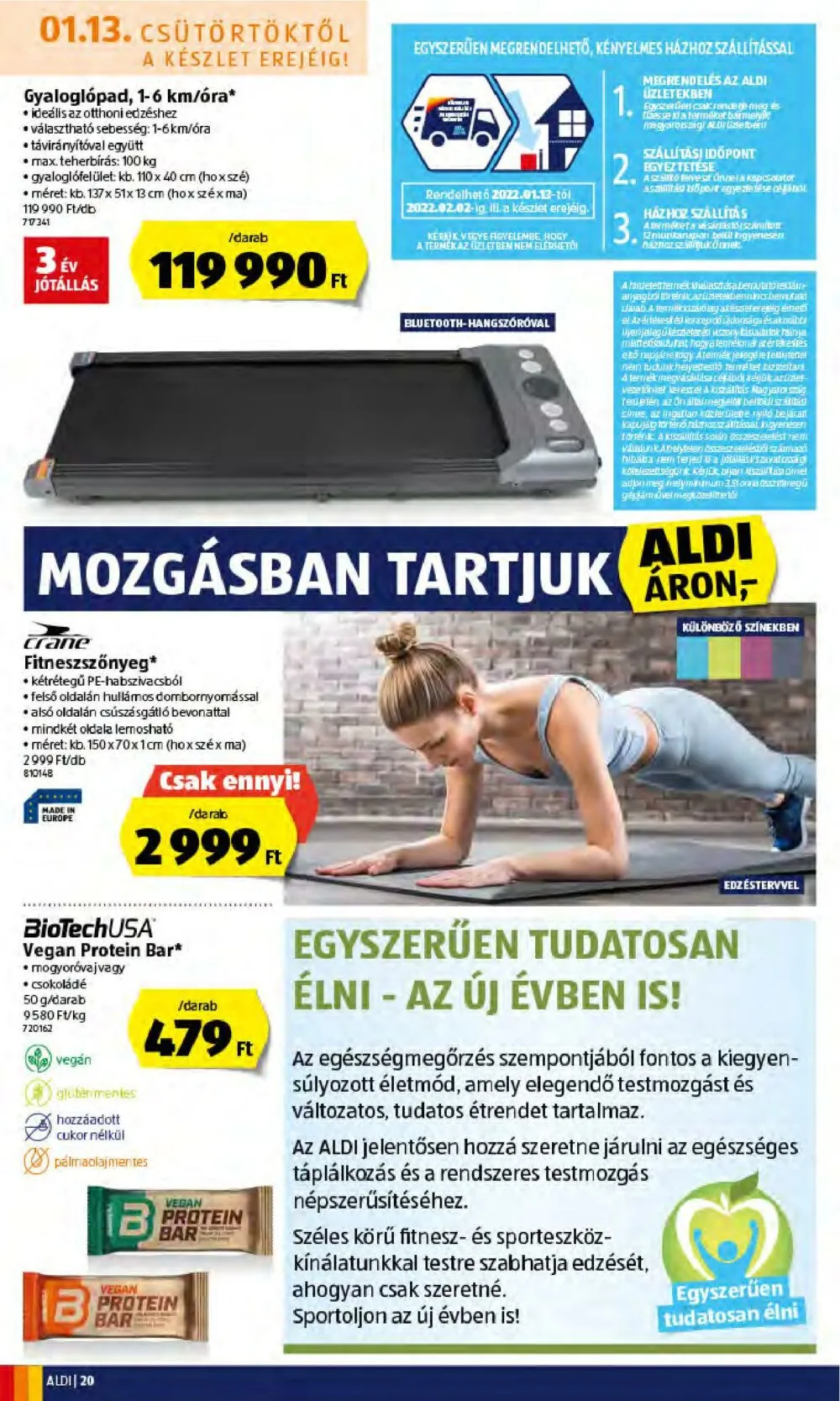 Aldi akciós újság 01.13–01.19 – 20. oldal