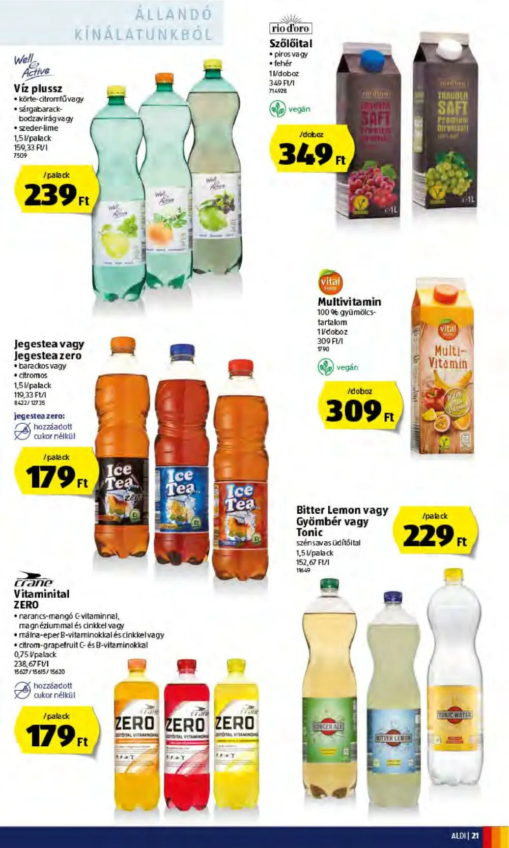 Aldi akciós újság 01.13–01.19 – 21. oldal