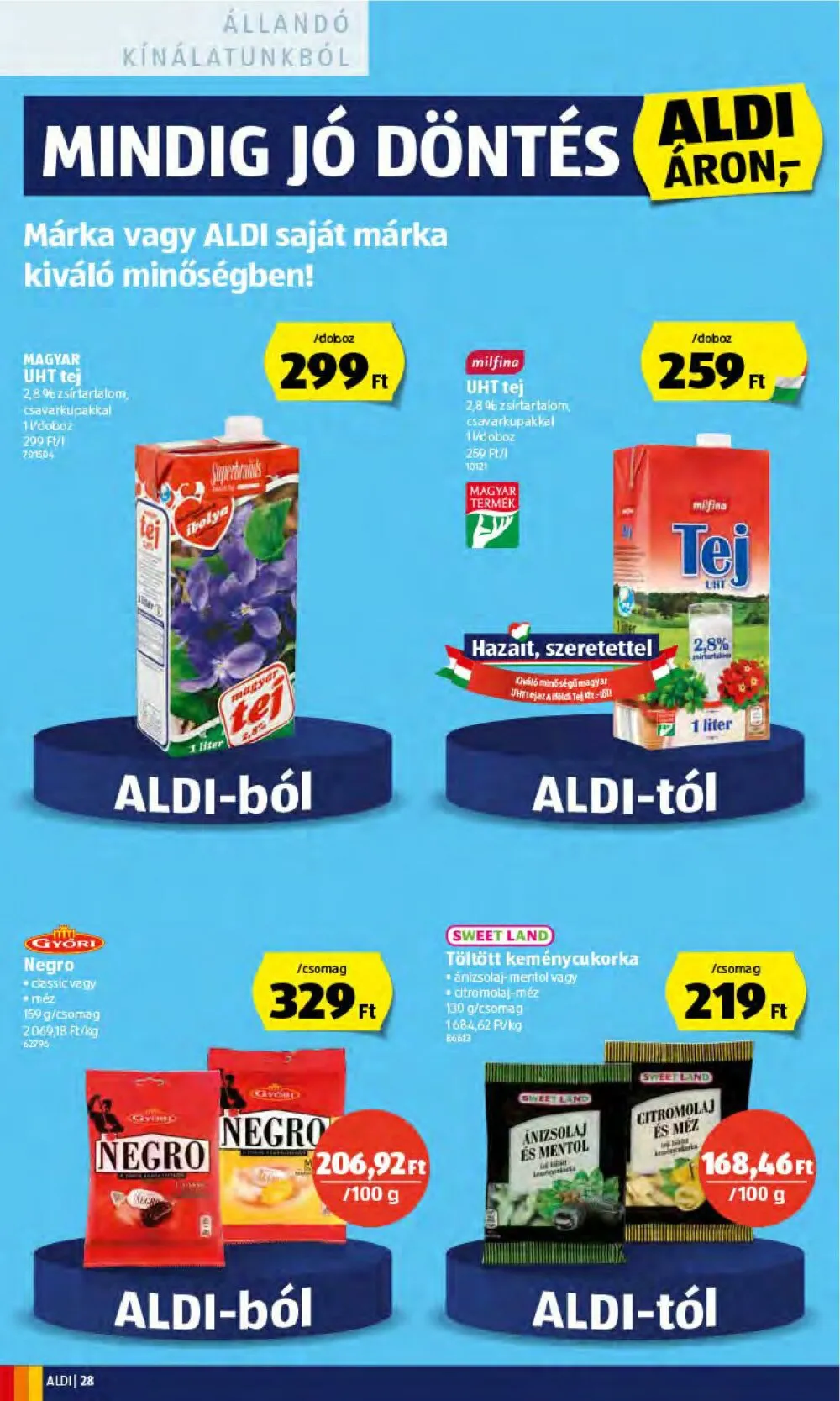 Aldi akciós újság 01.13–01.19 – 28. oldal