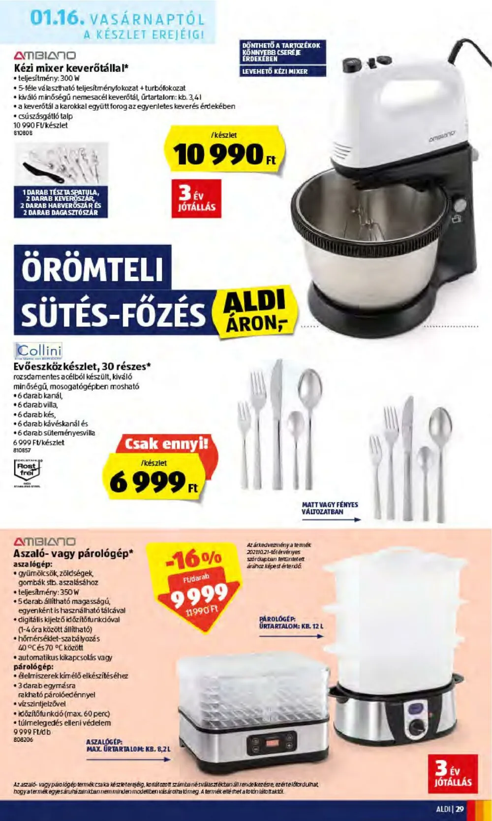 Aldi akciós újság 01.13–01.19 – 29. oldal