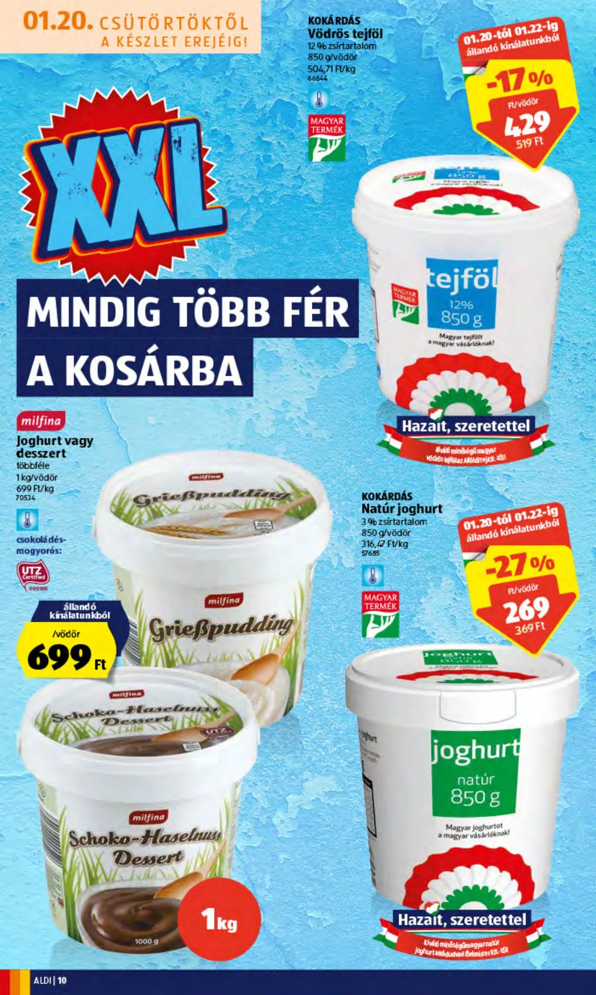Aldi akciós újság 01.20–01.20 – 10. oldal