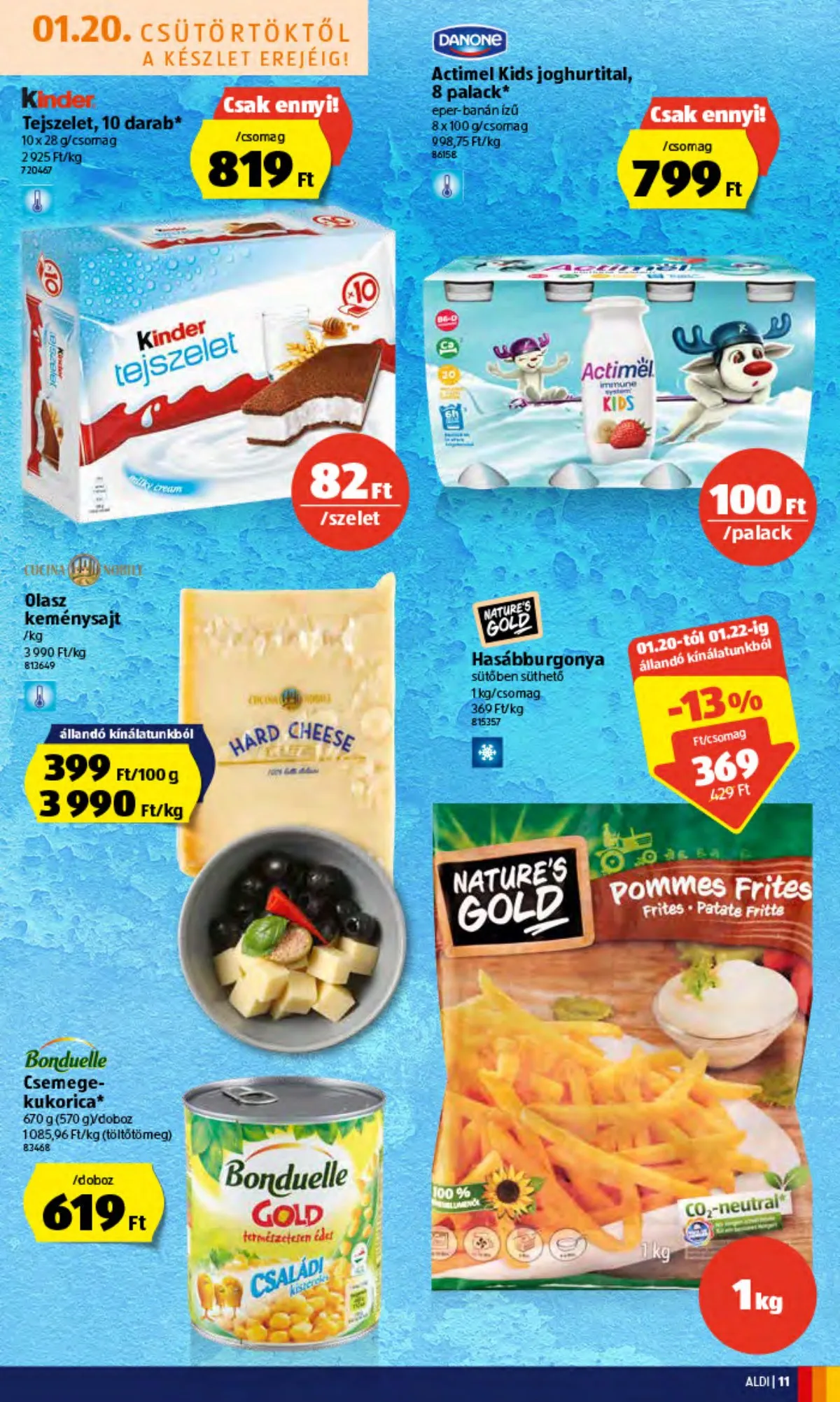 Aldi akciós újság 01.20–01.20 – 11. oldal
