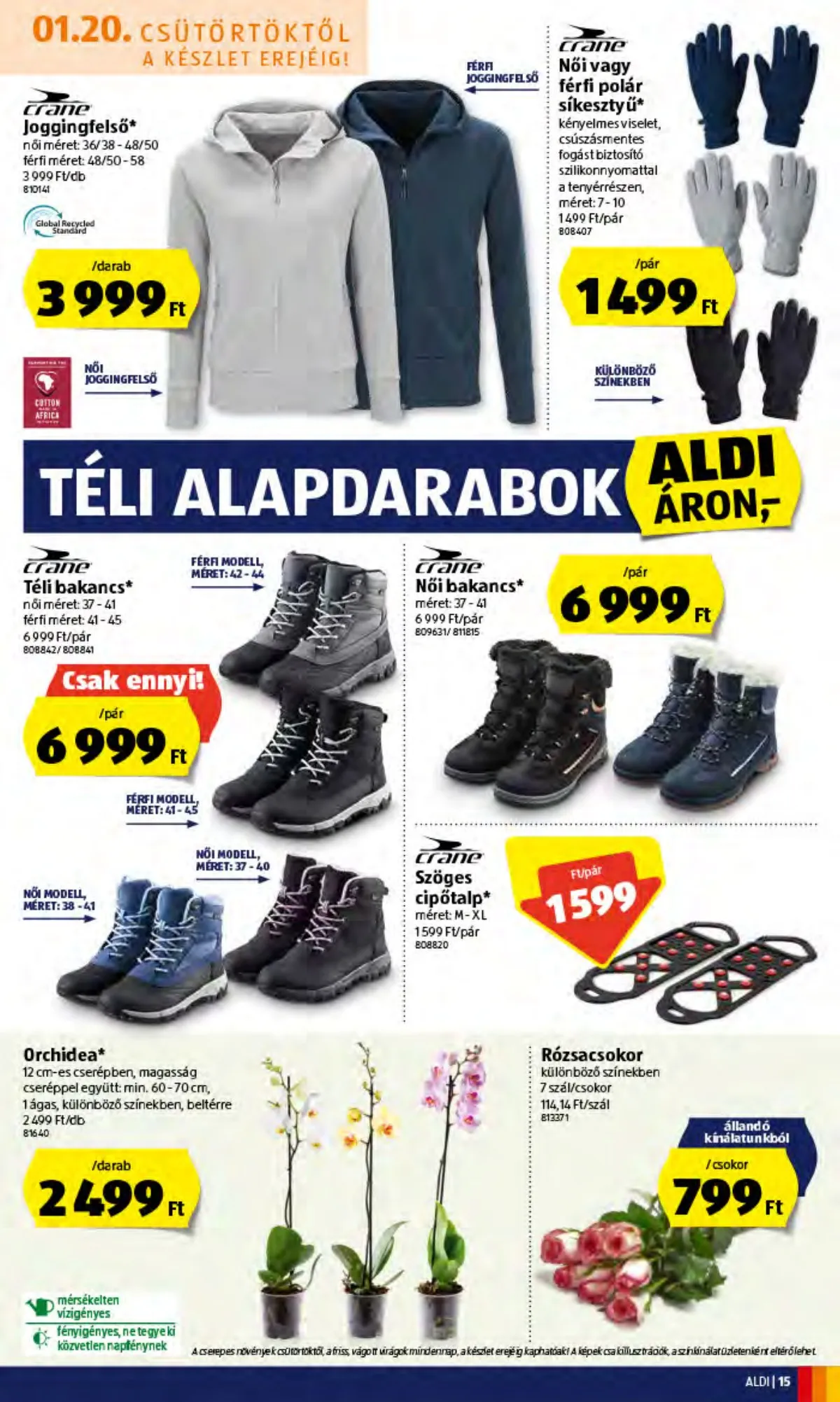 Aldi akciós újság 01.20–01.20 – 15. oldal
