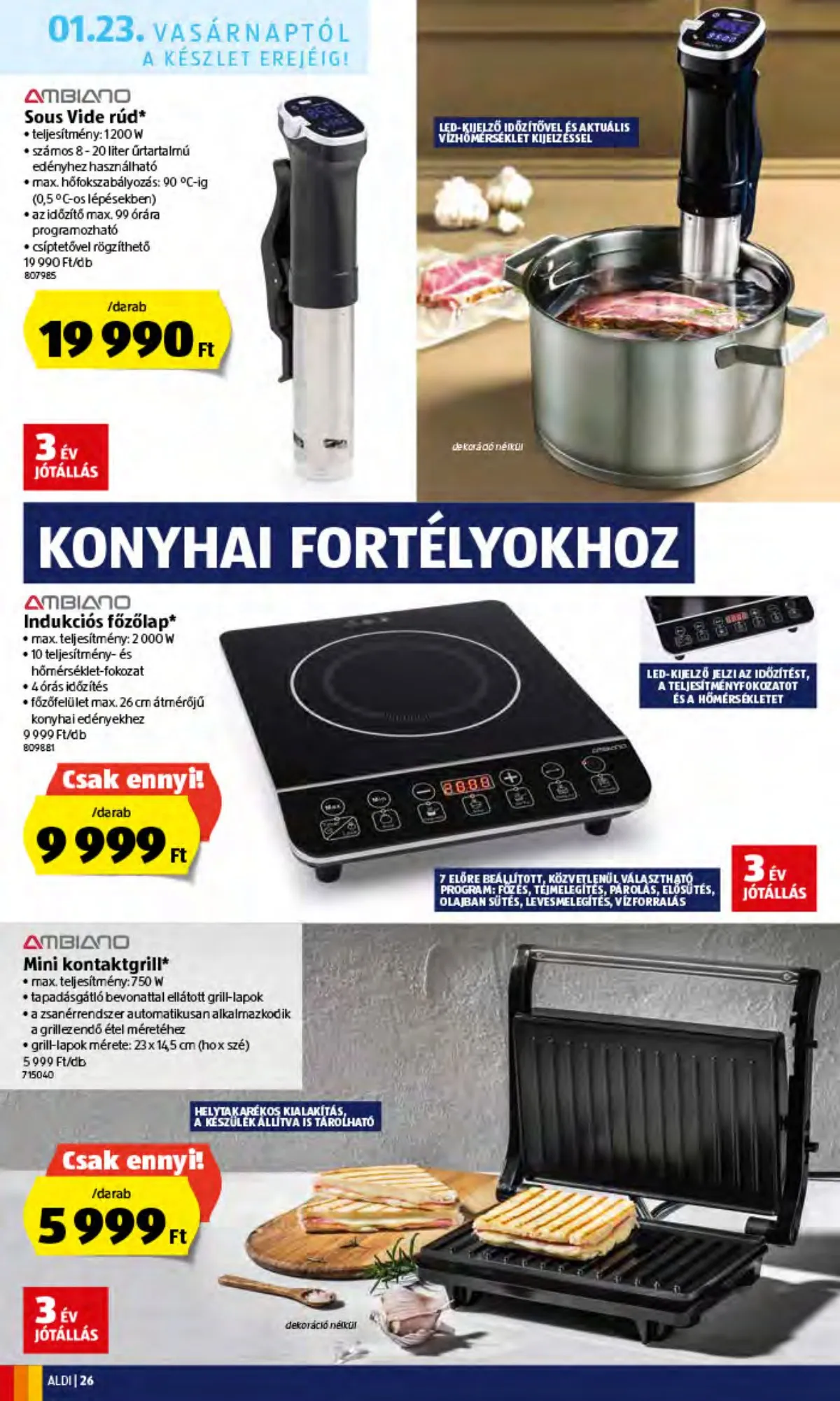 Aldi akciós újság 01.20–01.20 – 26. oldal