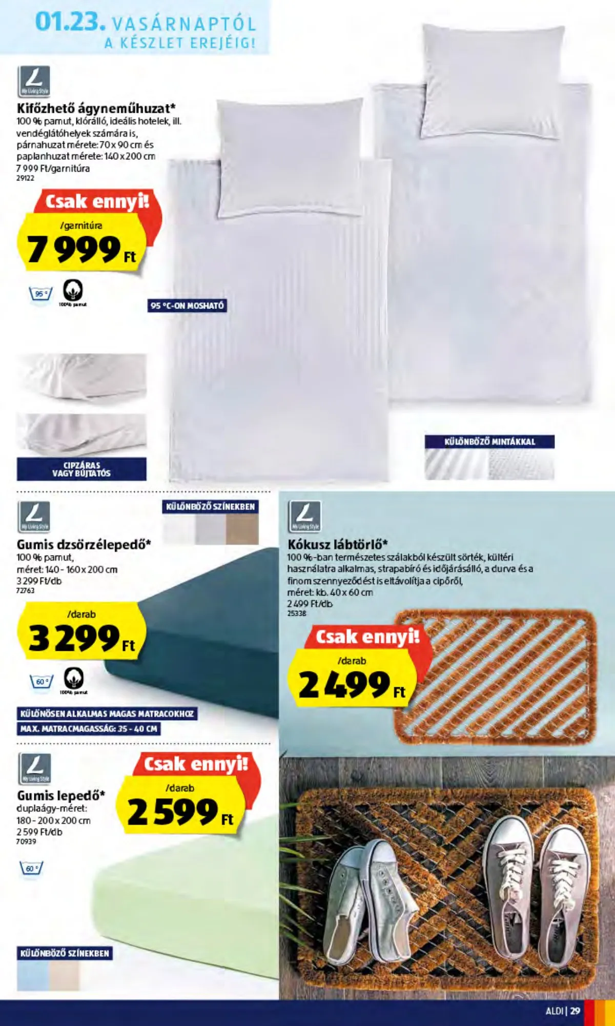 Aldi akciós újság 01.20–01.20 – 29. oldal