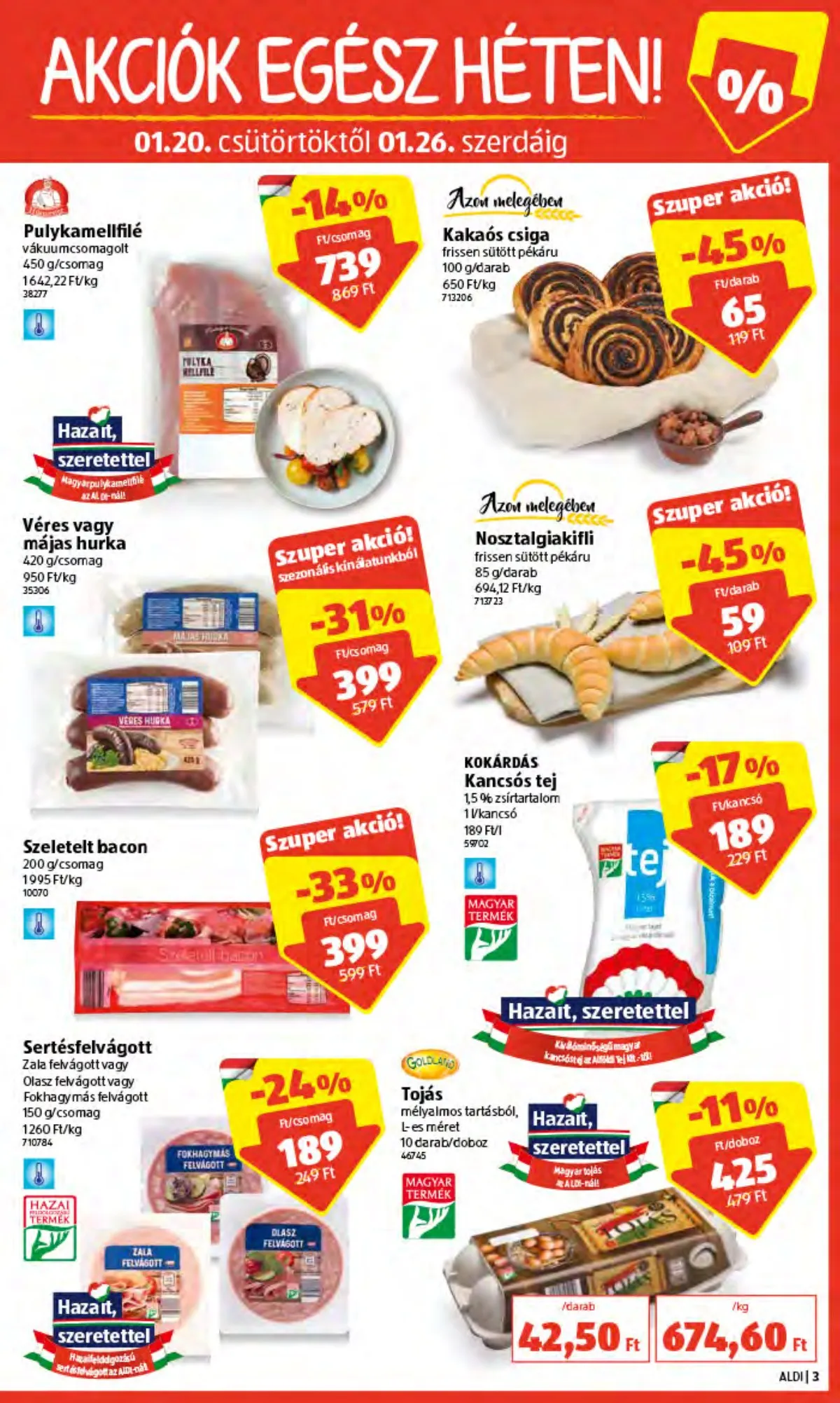 Aldi akciós újság 01.20–01.20 – 3. oldal
