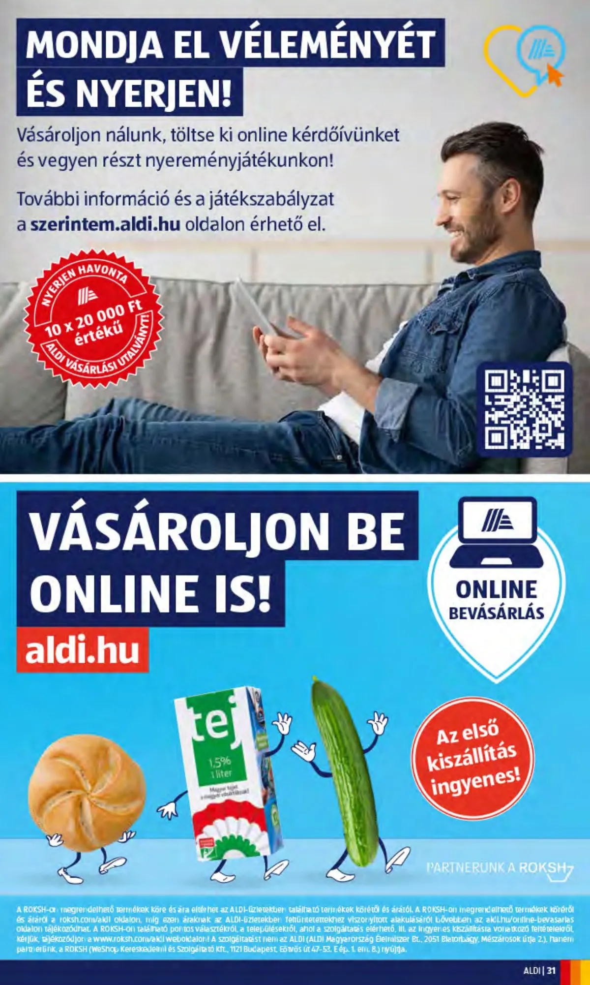 Aldi akciós újság 01.20–01.20 – 31. oldal