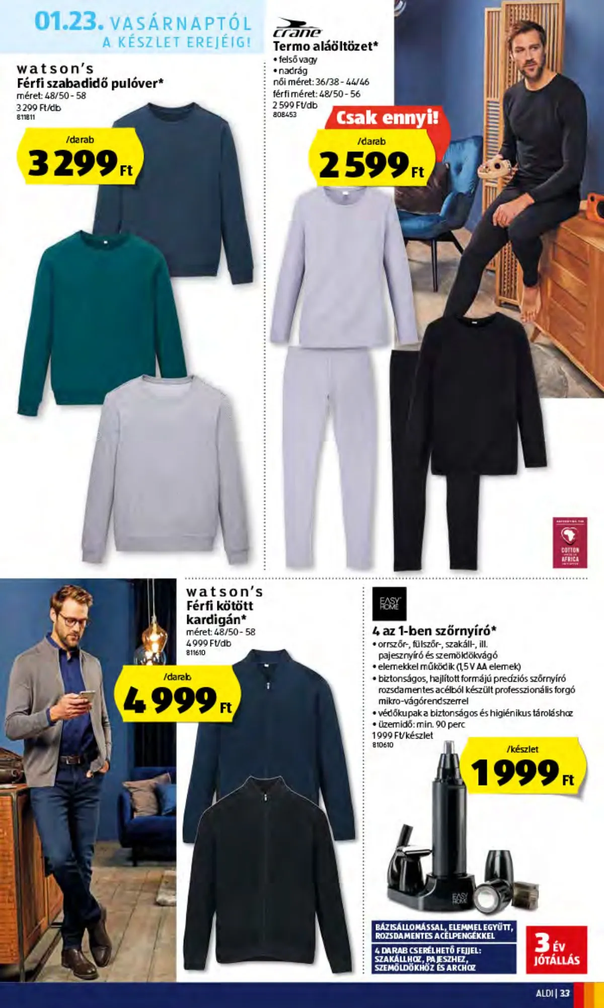 Aldi akciós újság 01.20–01.20 – 33. oldal
