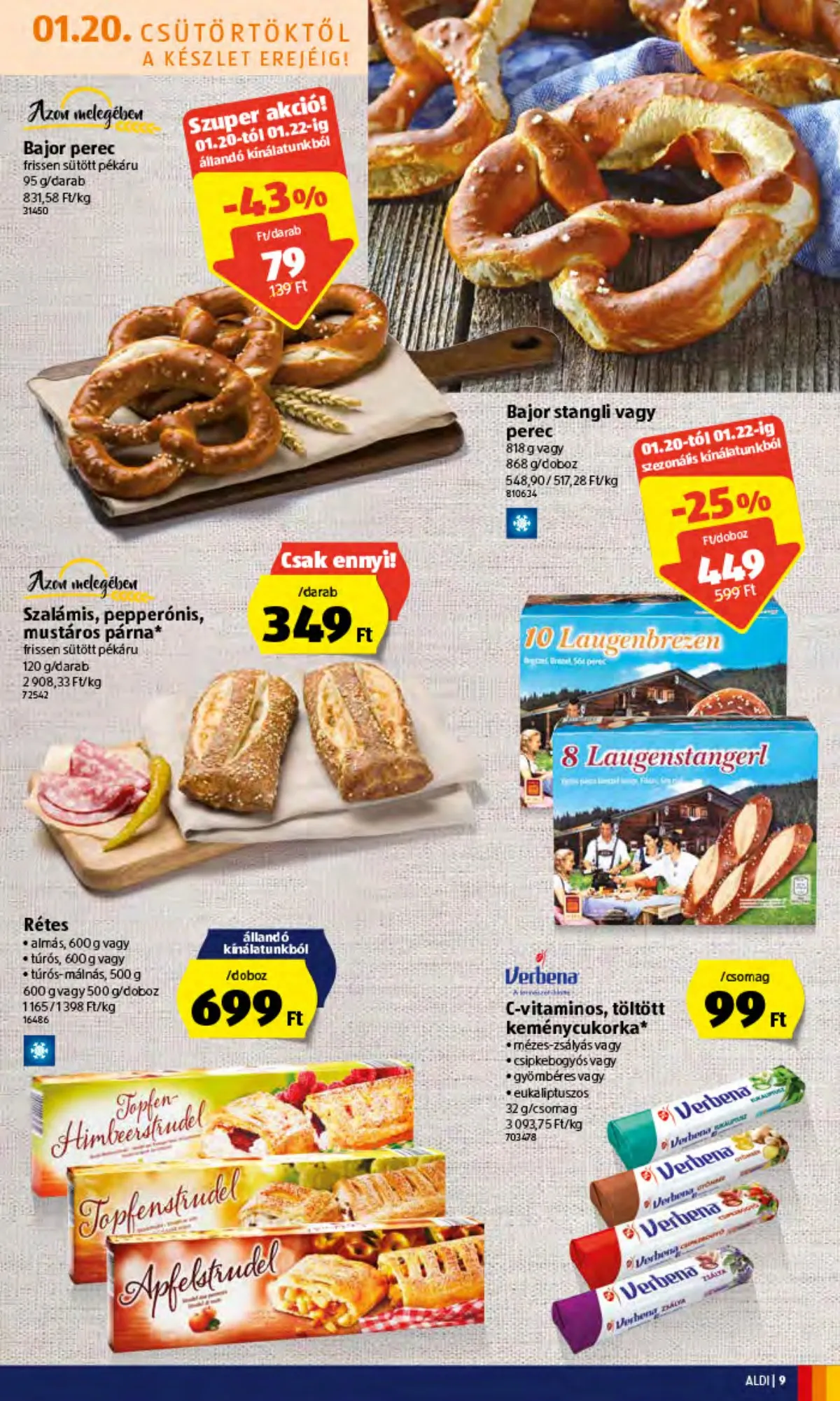 Aldi akciós újság 01.20–01.20 – 9. oldal