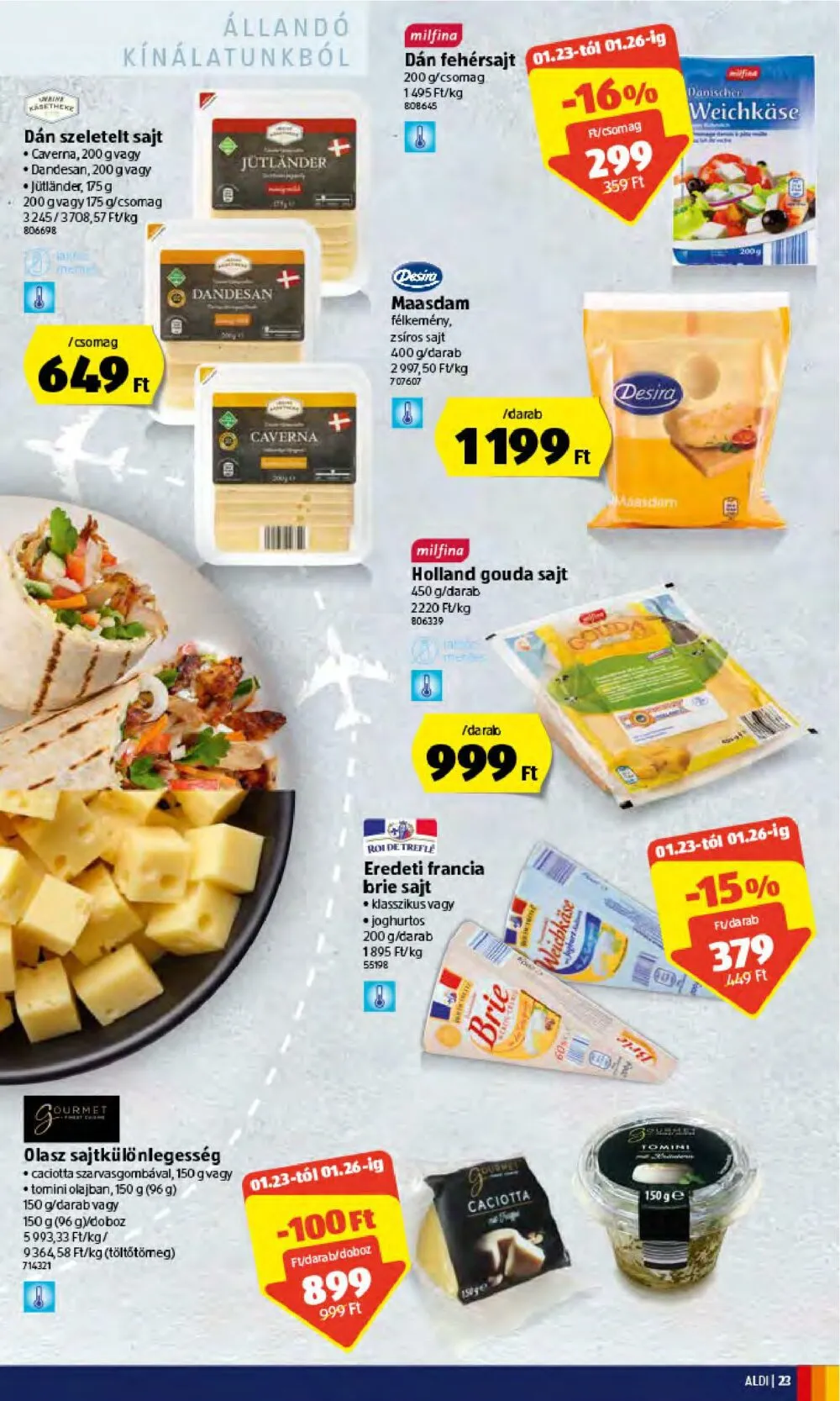 Aldi akciós újság 01.20–01.26 – 23. oldal