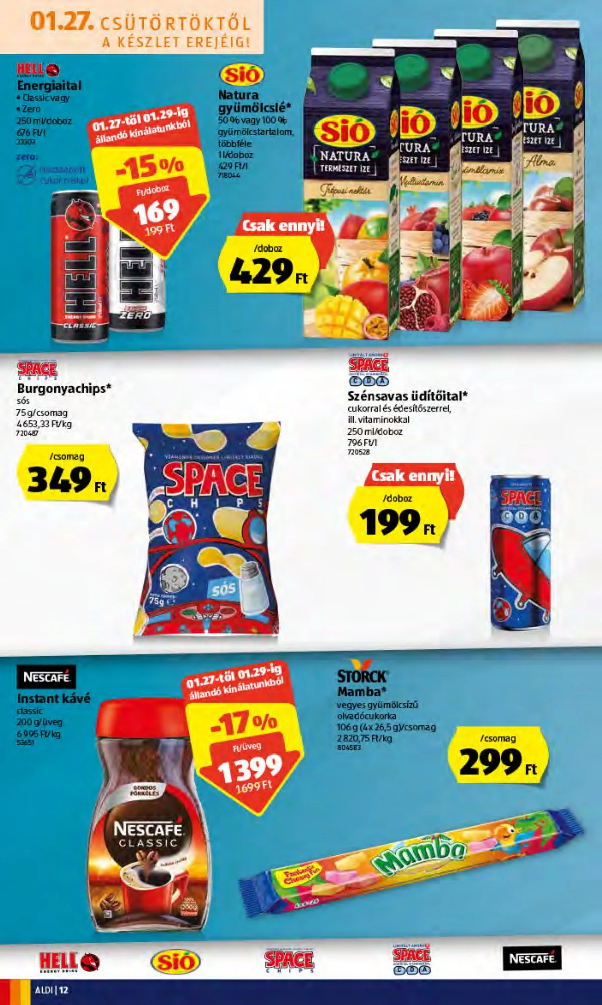 Aldi akciós újság 01.27–02.02 – 12. oldal