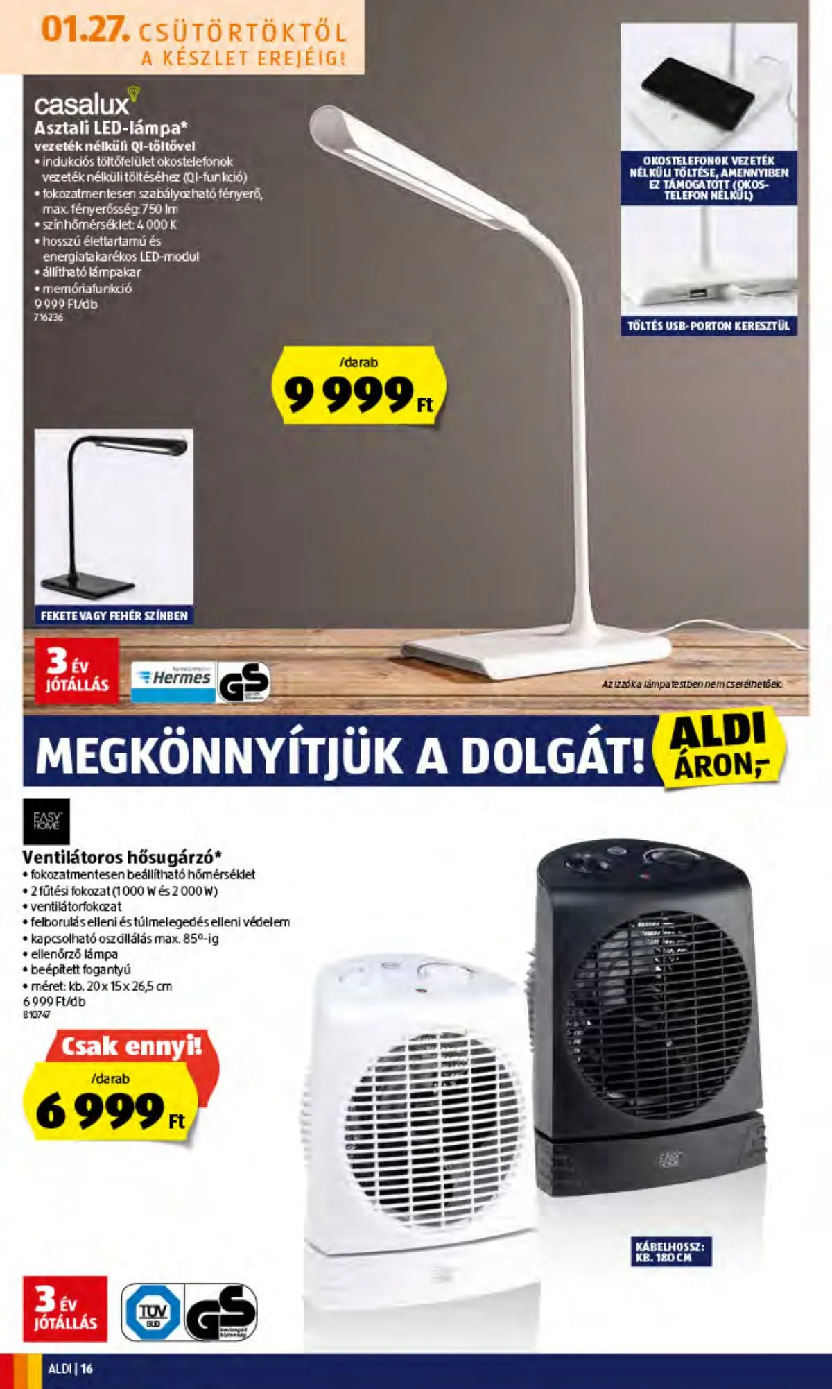 Aldi akciós újság 01.27–02.02 – 16. oldal