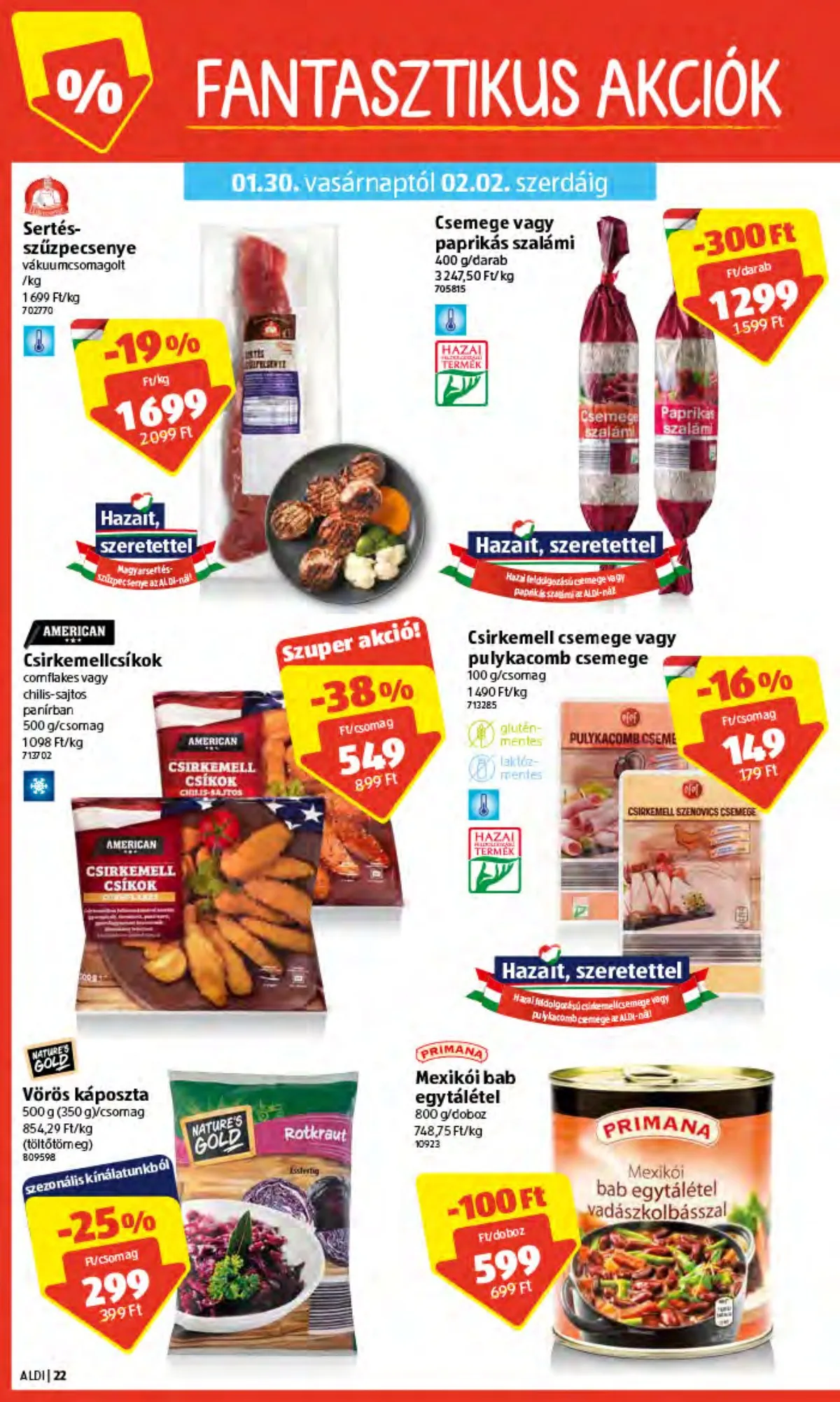 Aldi akciós újság 01.27–02.02 – 22. oldal