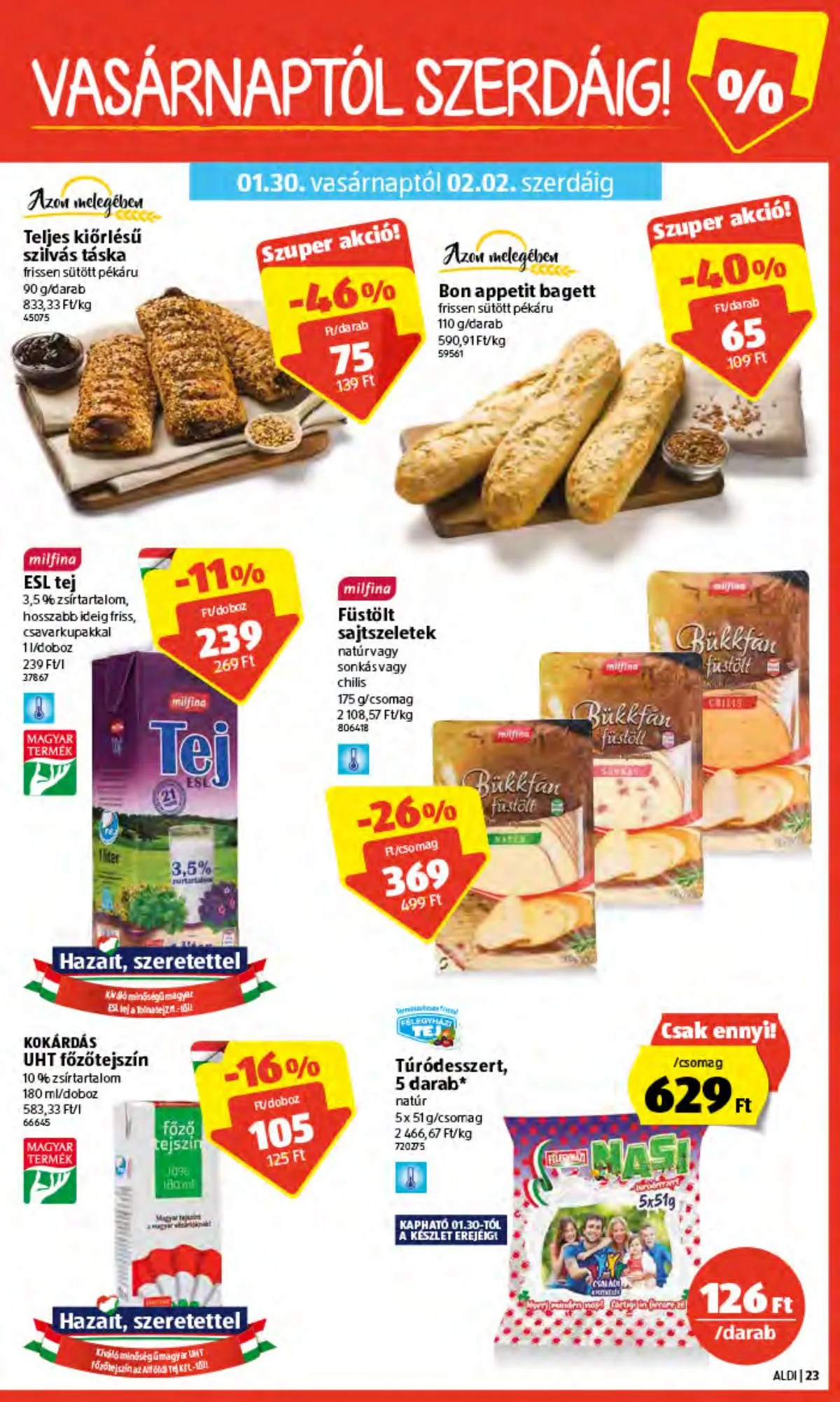 Aldi akciós újság 01.27–02.02 – 23. oldal