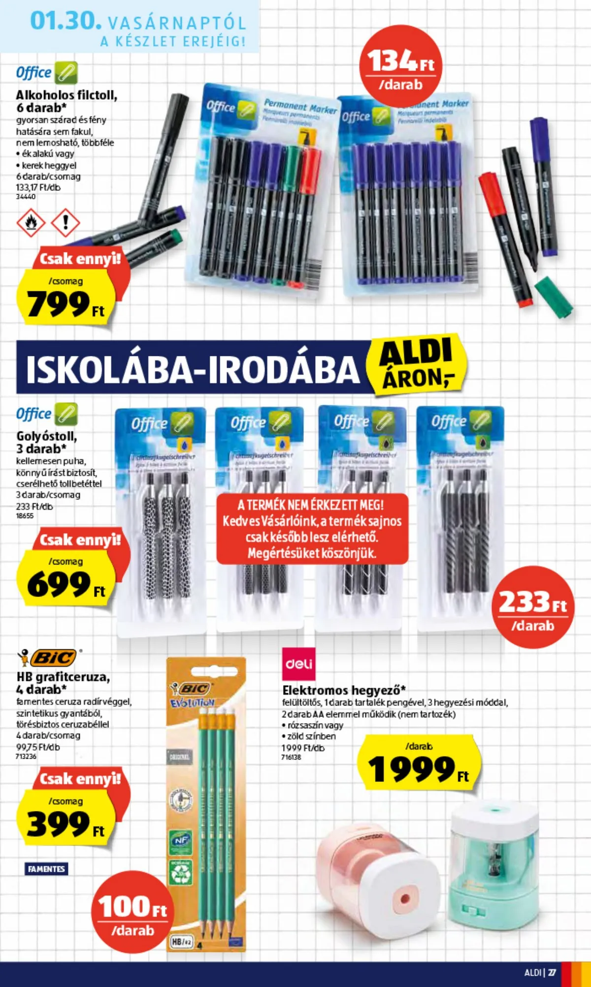Aldi akciós újság 01.27–02.02 – 27. oldal