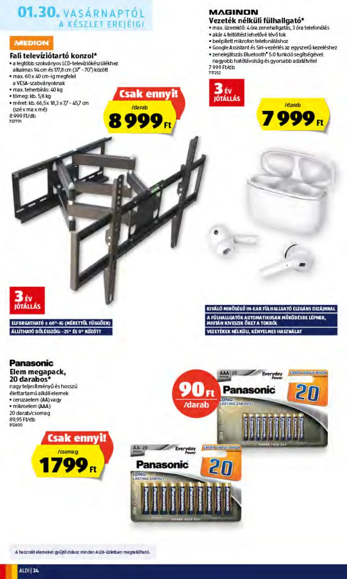 Aldi akciós újság 01.27–02.02 – 34. oldal