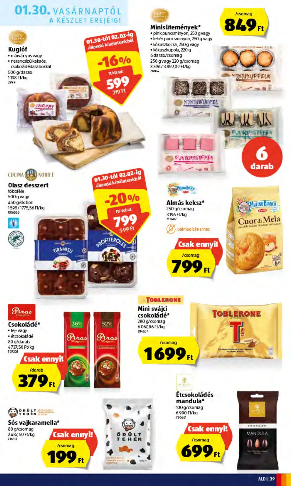 Aldi akciós újság 01.27–02.02 – 39. oldal