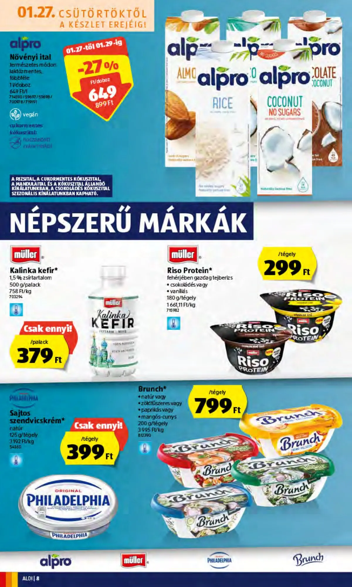 Aldi akciós újság 01.27–02.02 – 8. oldal