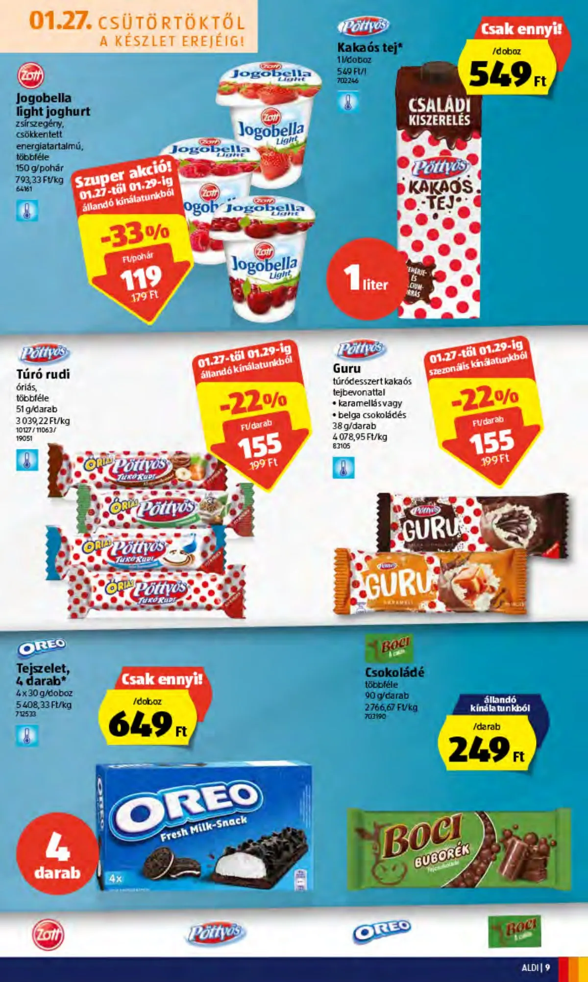 Aldi akciós újság 01.27–02.02 – 9. oldal