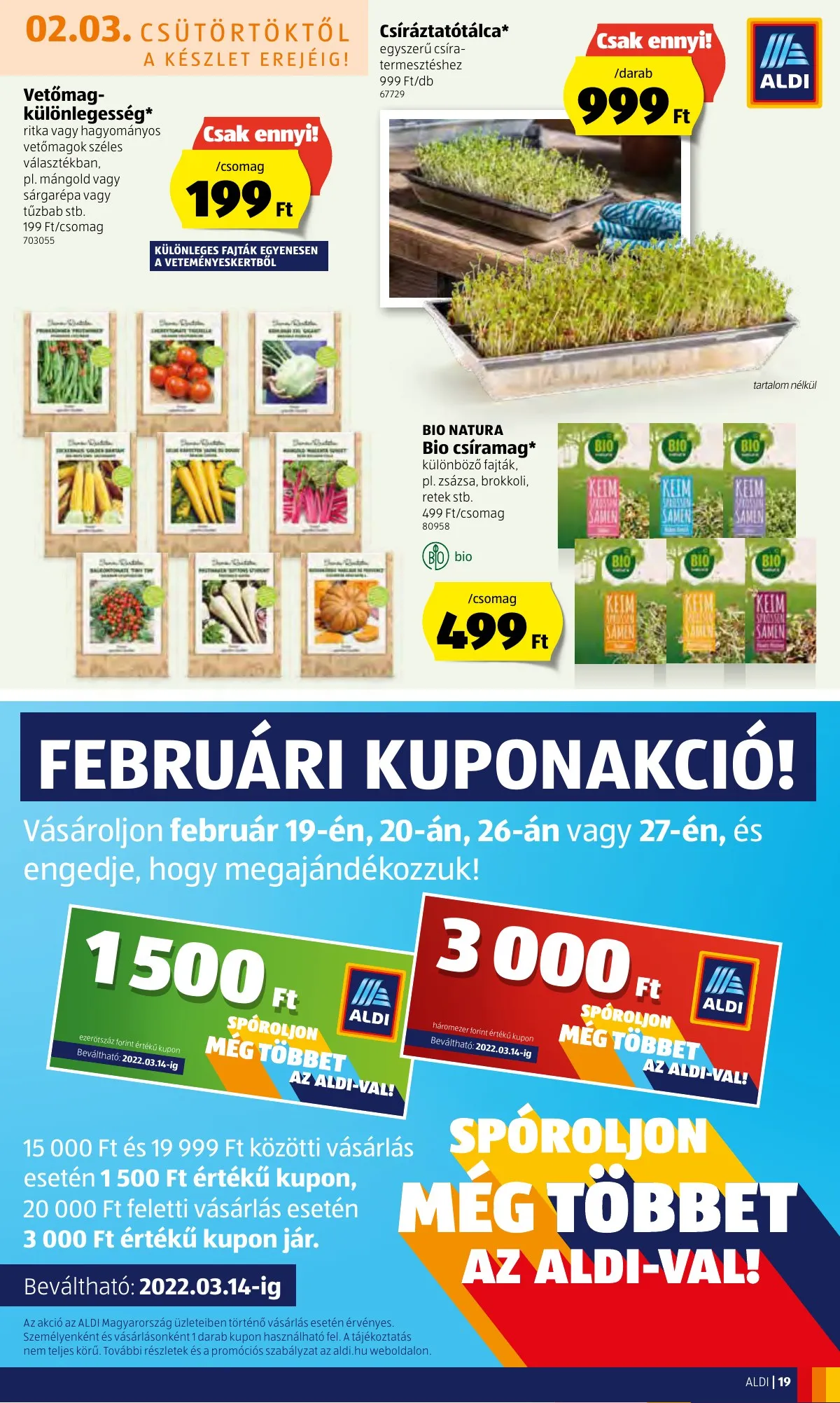 Aldi akciós újság 02.03–02.09 – 19. oldal