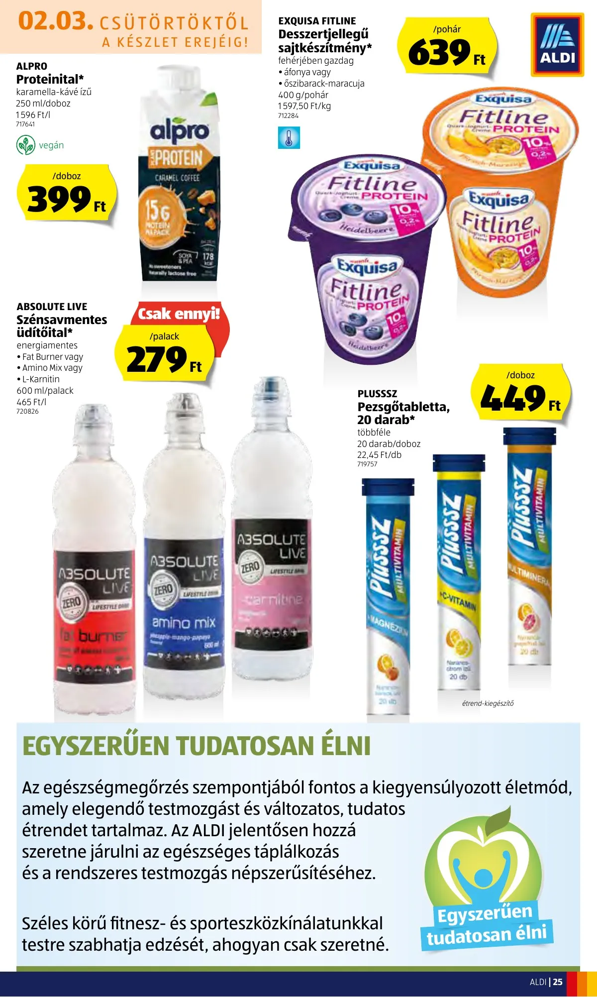 Aldi akciós újság 02.03–02.09 – 25. oldal