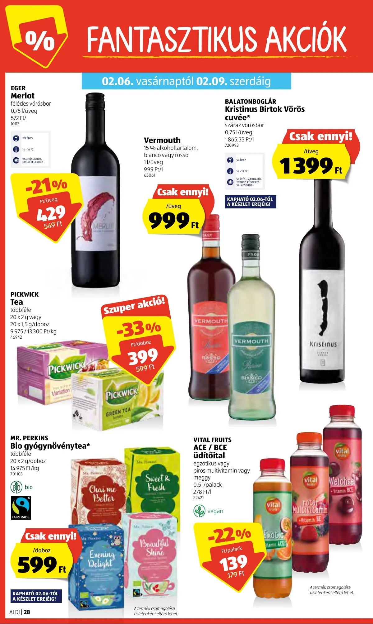Aldi akciós újság 02.03–02.09 – 28. oldal