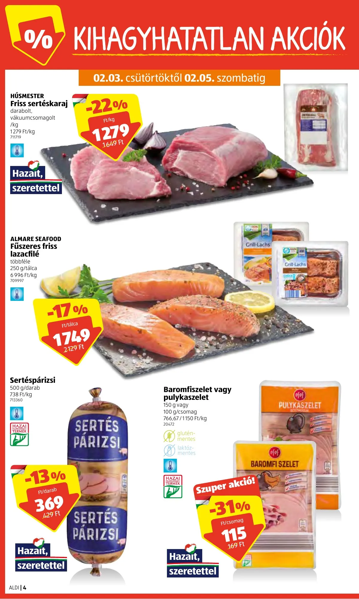 Aldi akciós újság 02.03–02.09 – 4. oldal