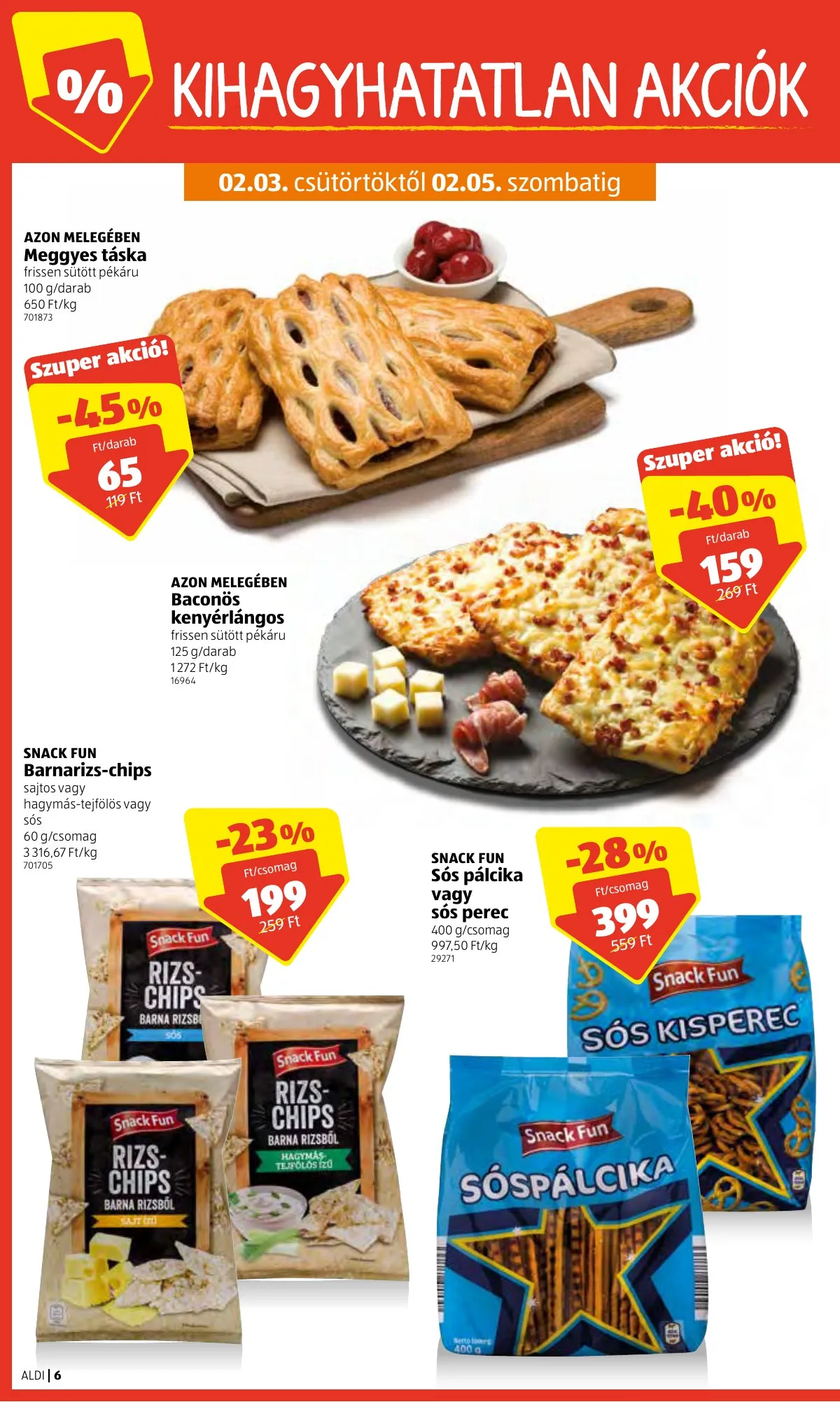 Aldi akciós újság 02.03–02.09 – 6. oldal
