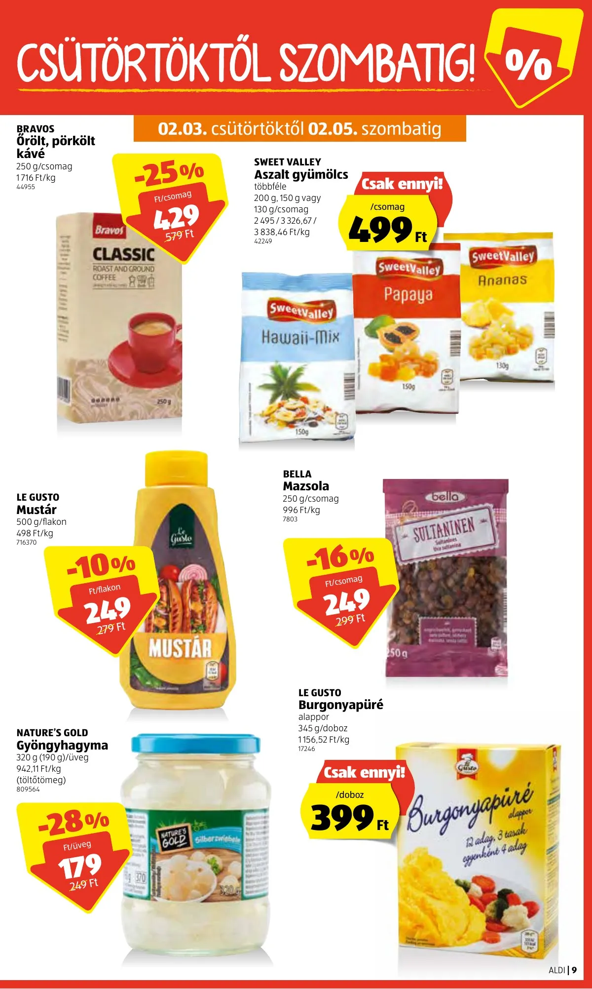 Aldi akciós újság 02.03–02.09 – 9. oldal