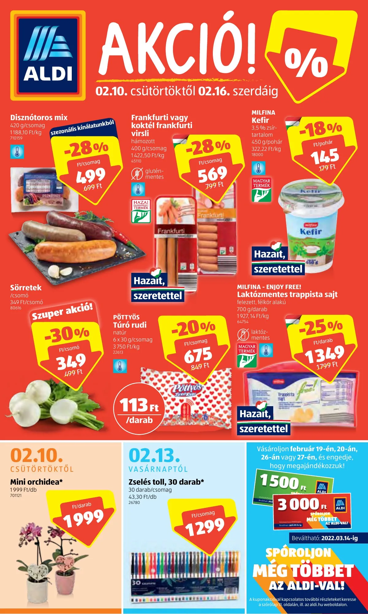 Aldi akciós újság 02.10–02.16