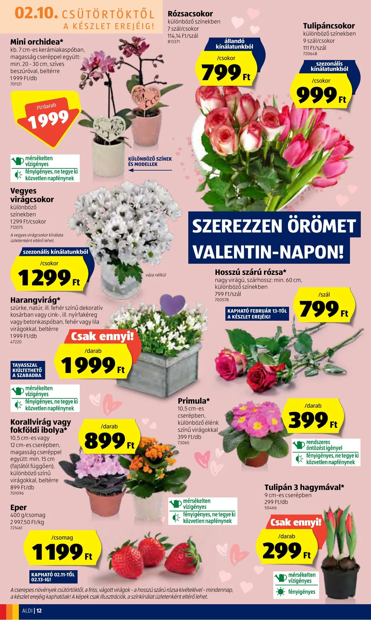 Aldi akciós újság 02.10–02.16 – 12. oldal