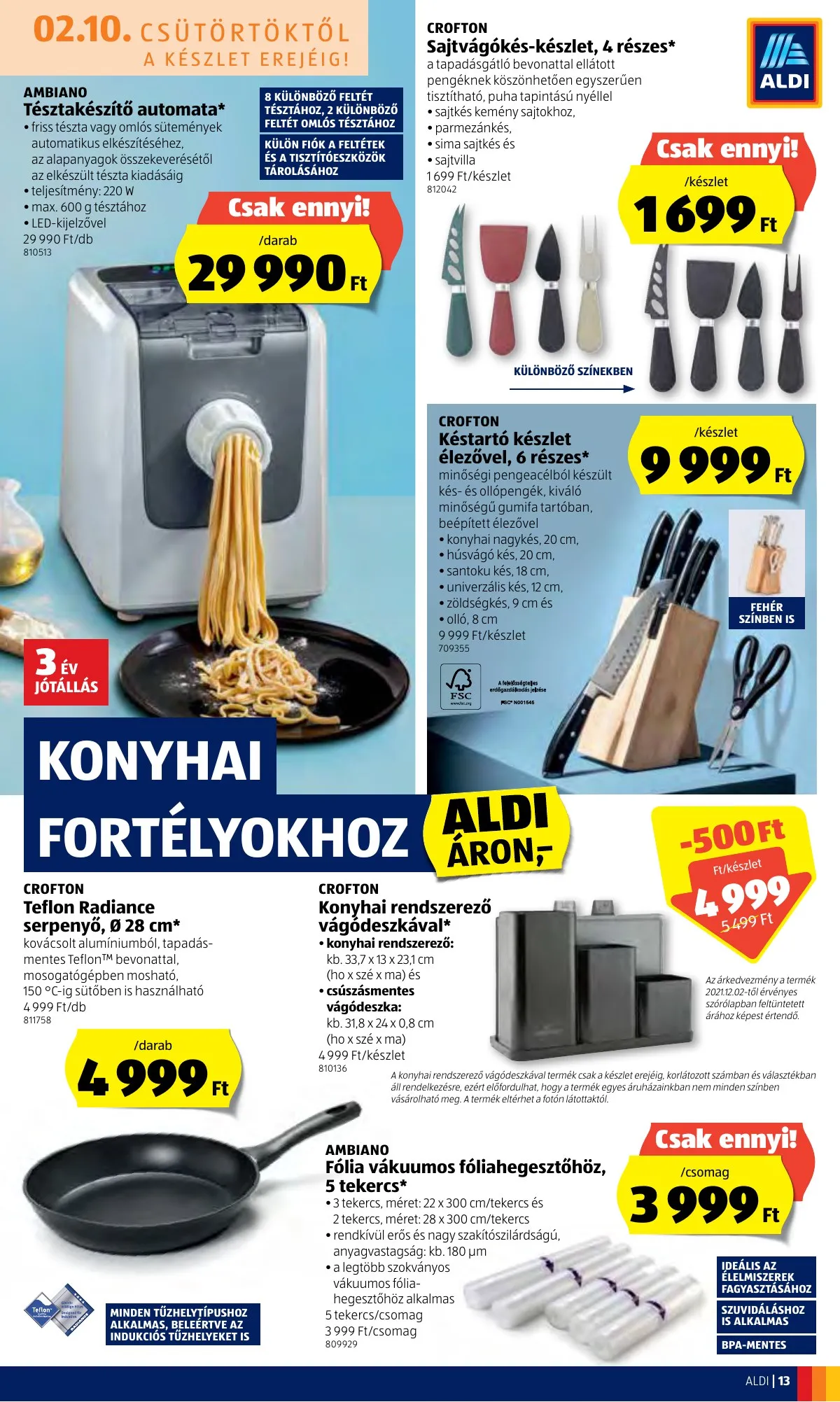 Aldi akciós újság 02.10–02.16 – 13. oldal