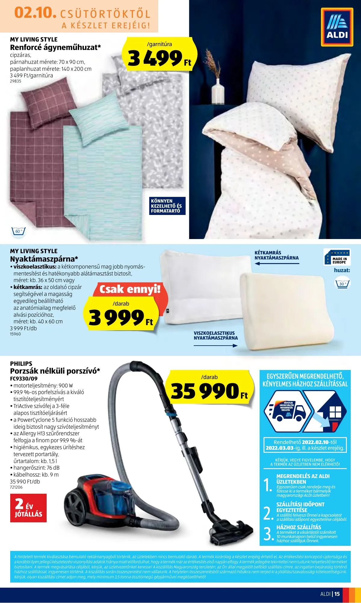 Aldi akciós újság 02.10–02.16 – 15. oldal