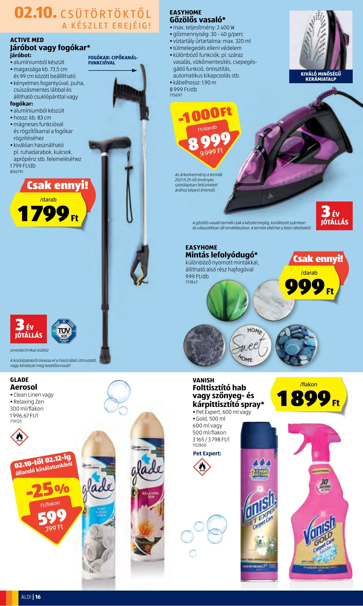 Aldi akciós újság 02.10–02.16 – 16. oldal