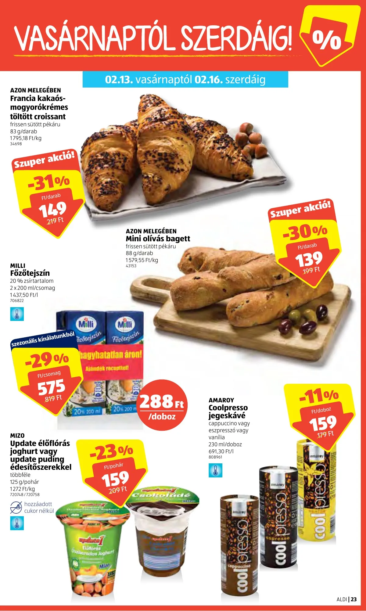 Aldi akciós újság 02.10–02.16 – 23. oldal