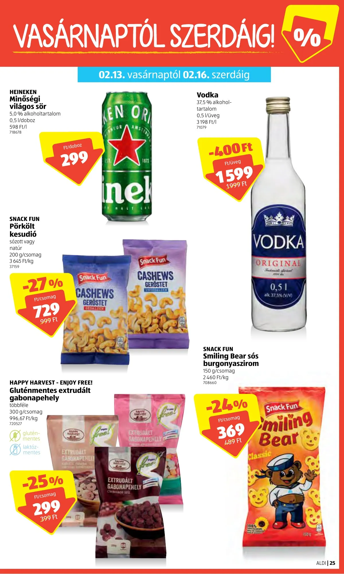 Aldi akciós újság 02.10–02.16 – 25. oldal