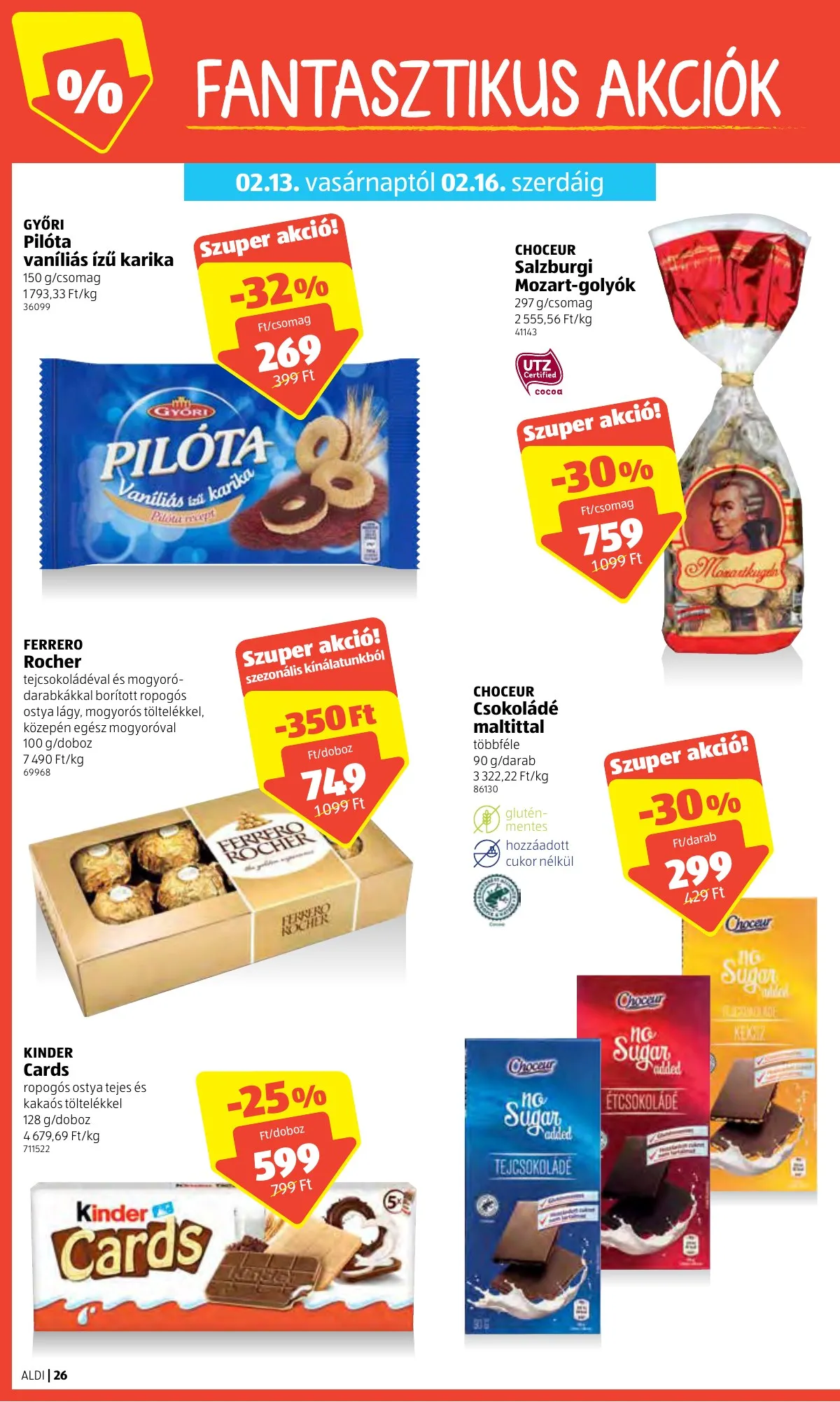 Aldi akciós újság 02.10–02.16 – 26. oldal