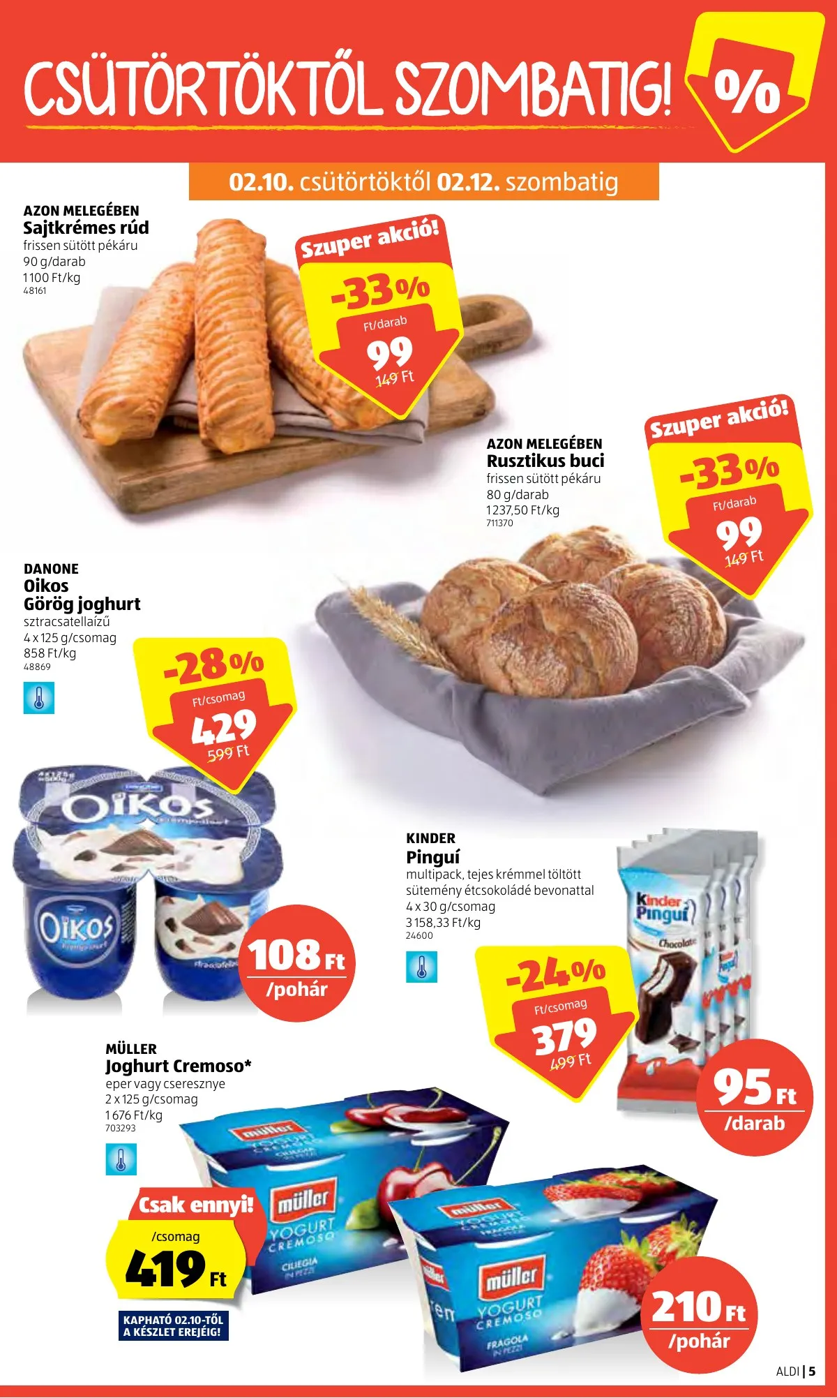 Aldi akciós újság 02.10–02.16 – 5. oldal