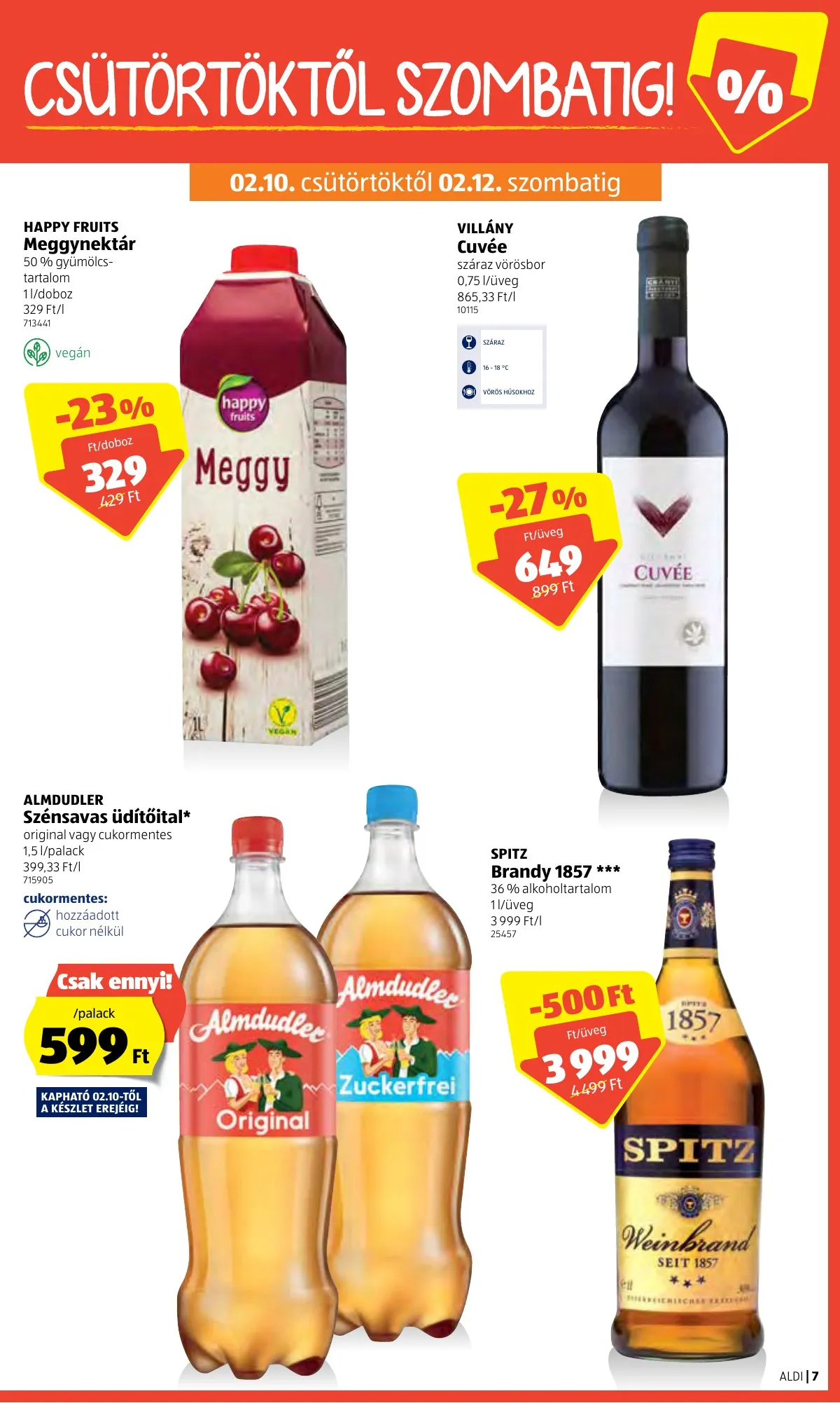 Aldi akciós újság 02.10–02.16 – 7. oldal